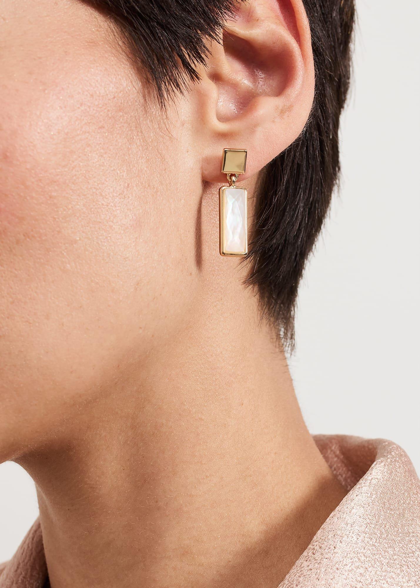 Stone Earring And Necklace Set