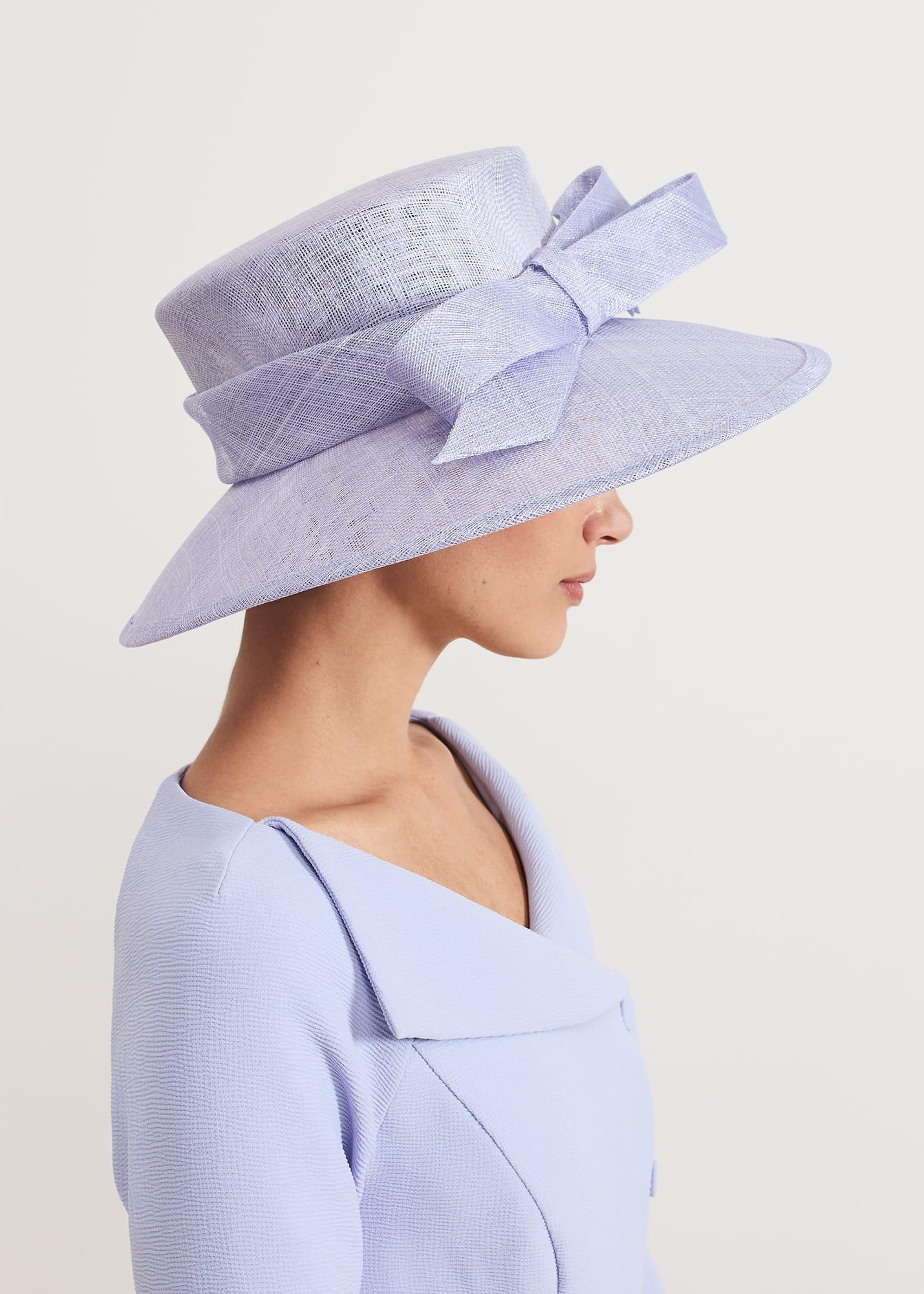 Blue Bow Hat