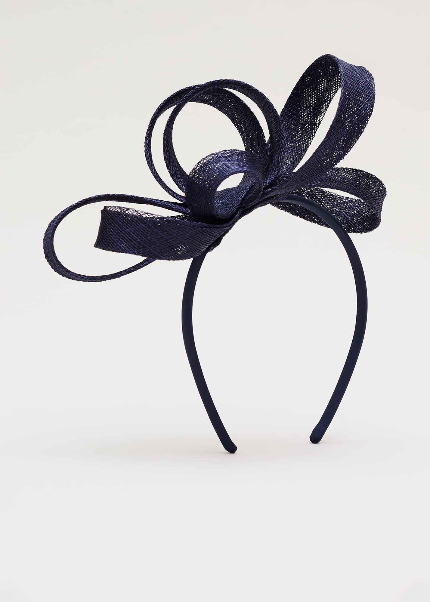 Navy Twist Headband