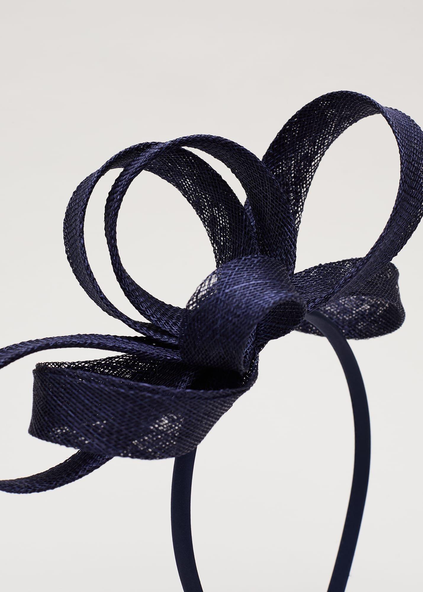 Navy Twist Headband