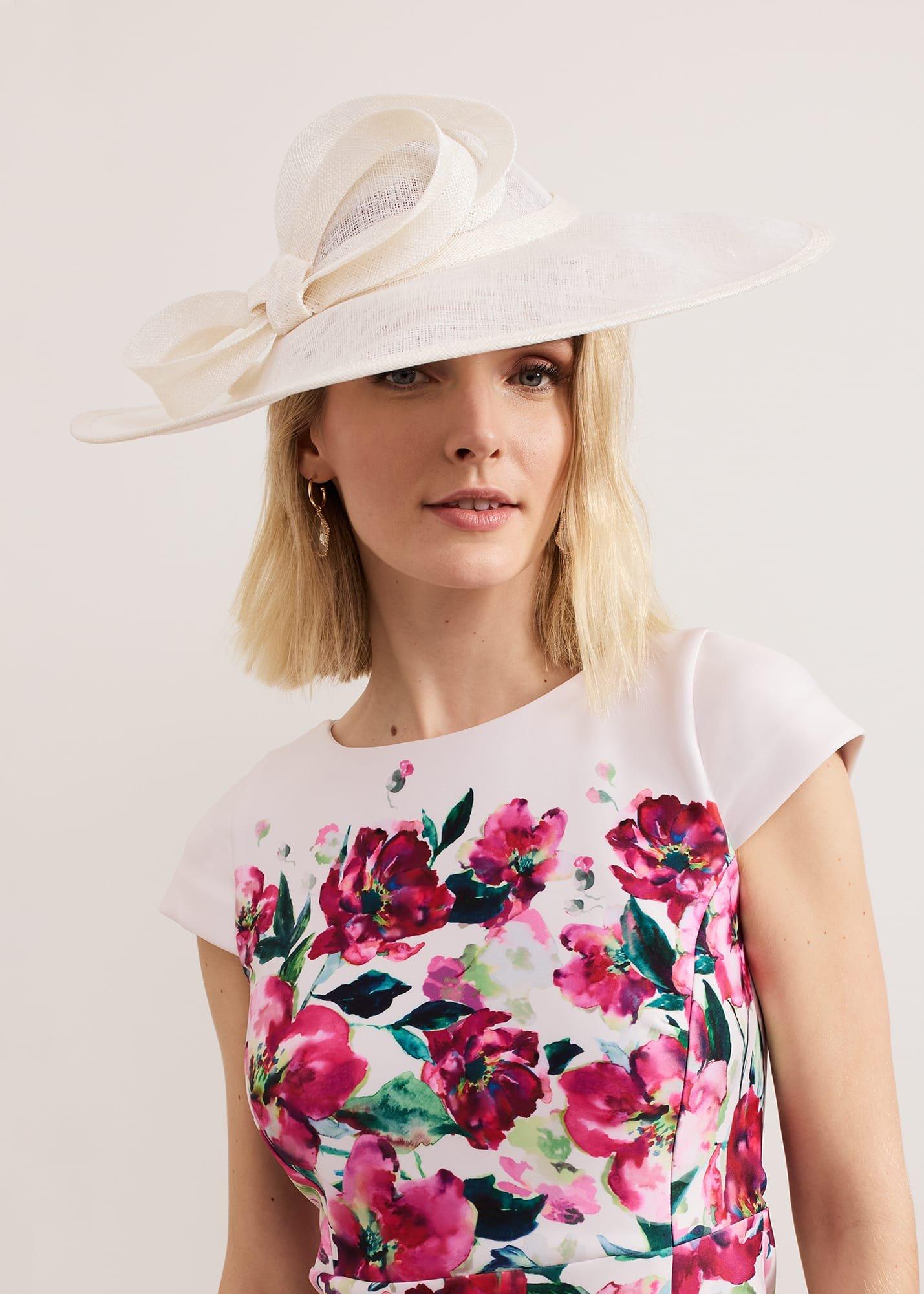 Ivory Bow Statement Fascinator