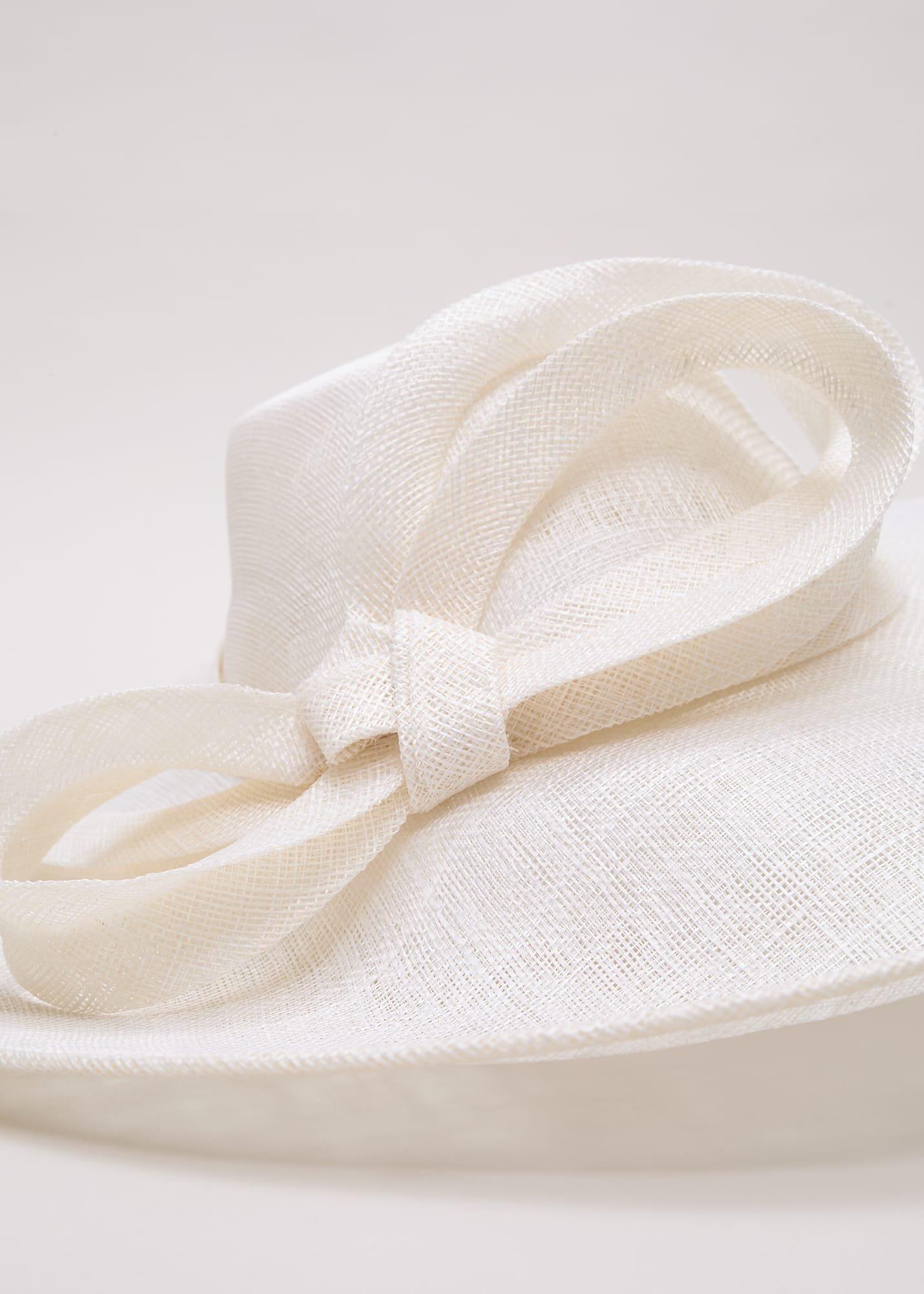 Ivory Bow Statement Fascinator