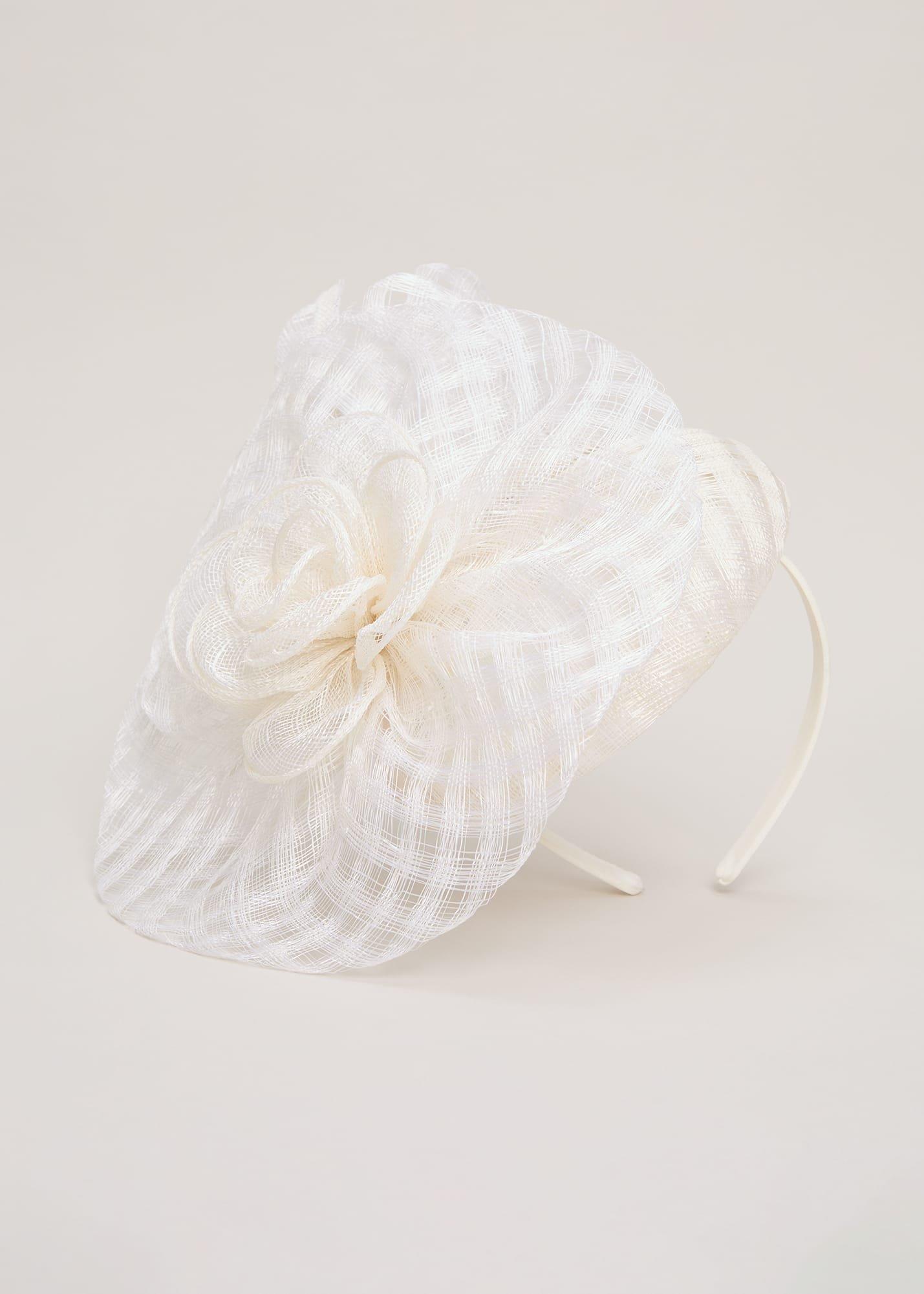 Flower Pillbox Fascinator