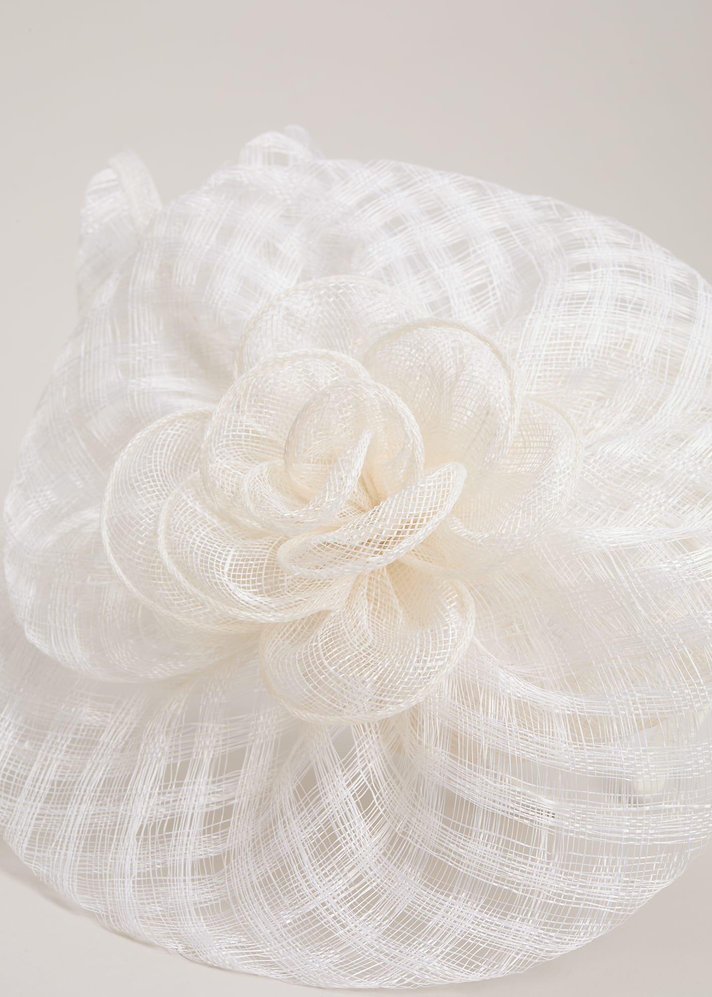 Flower Pillbox Fascinator