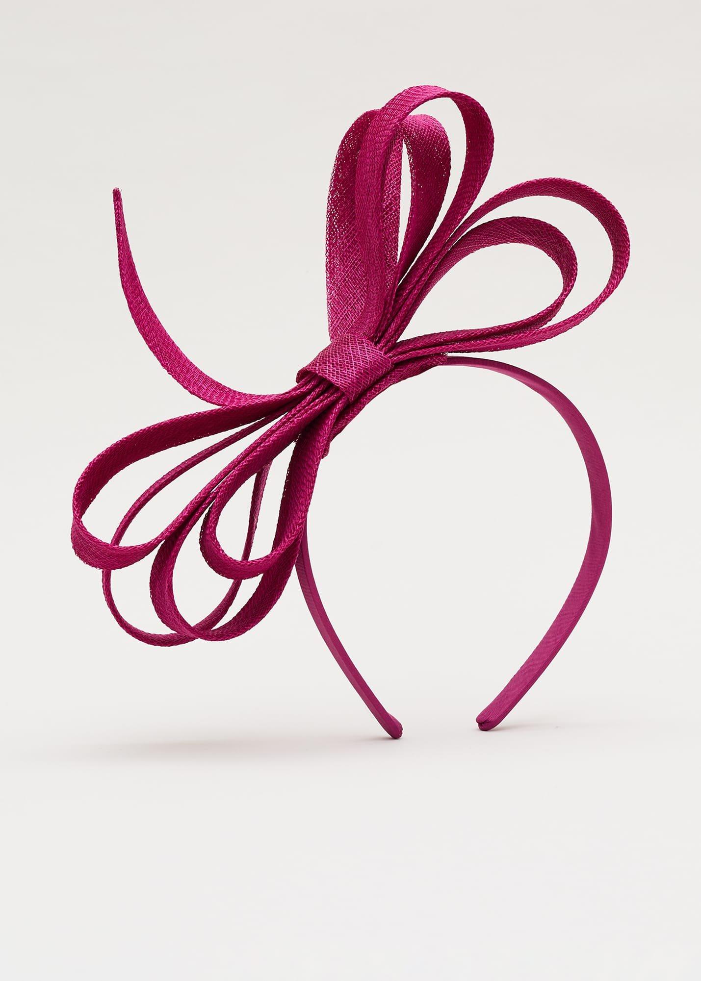 Pink Oversized Bow Headband