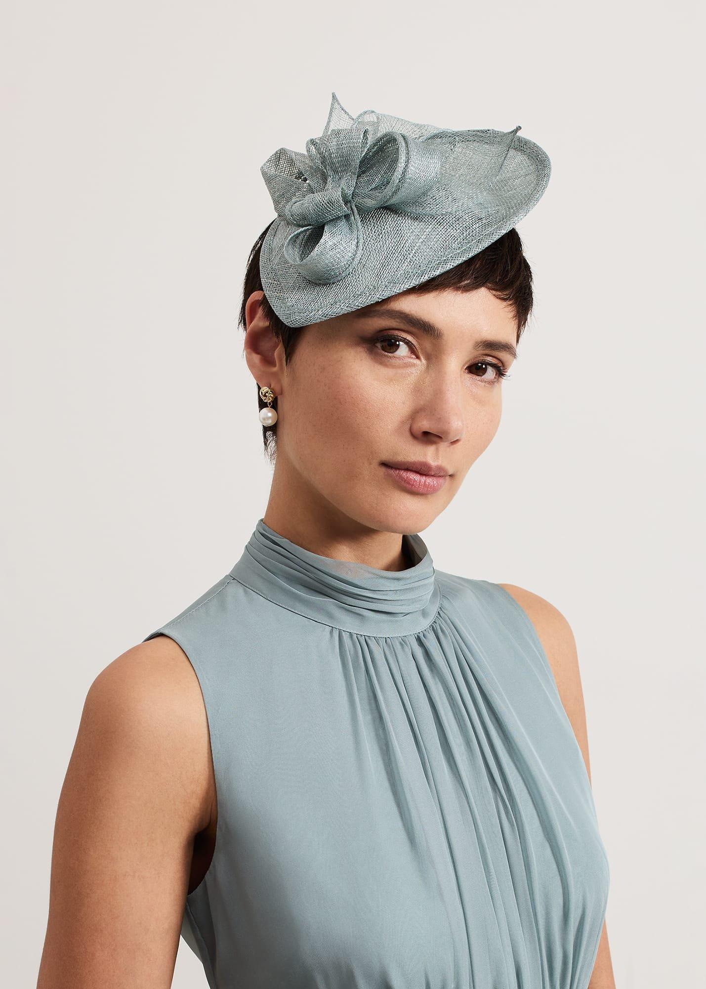 Green Oval Mini Fascinator