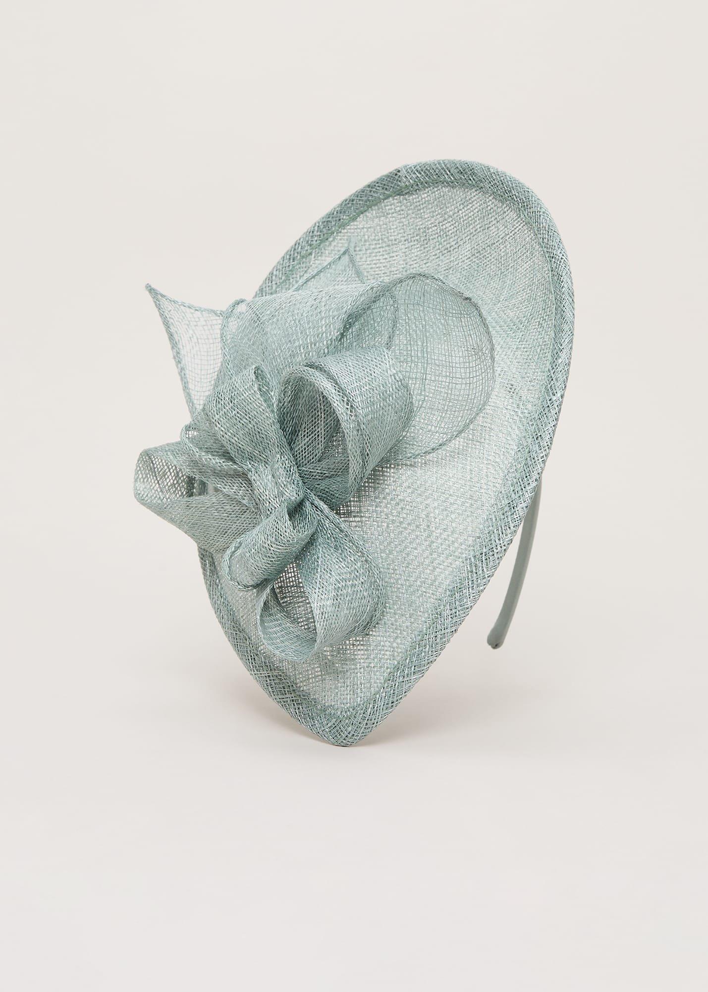 Green Oval Mini Fascinator