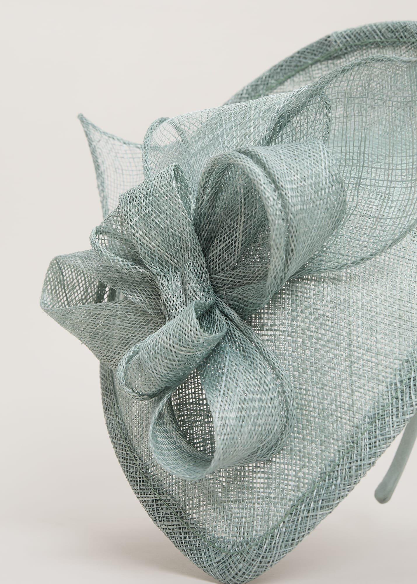 Green Oval Mini Fascinator