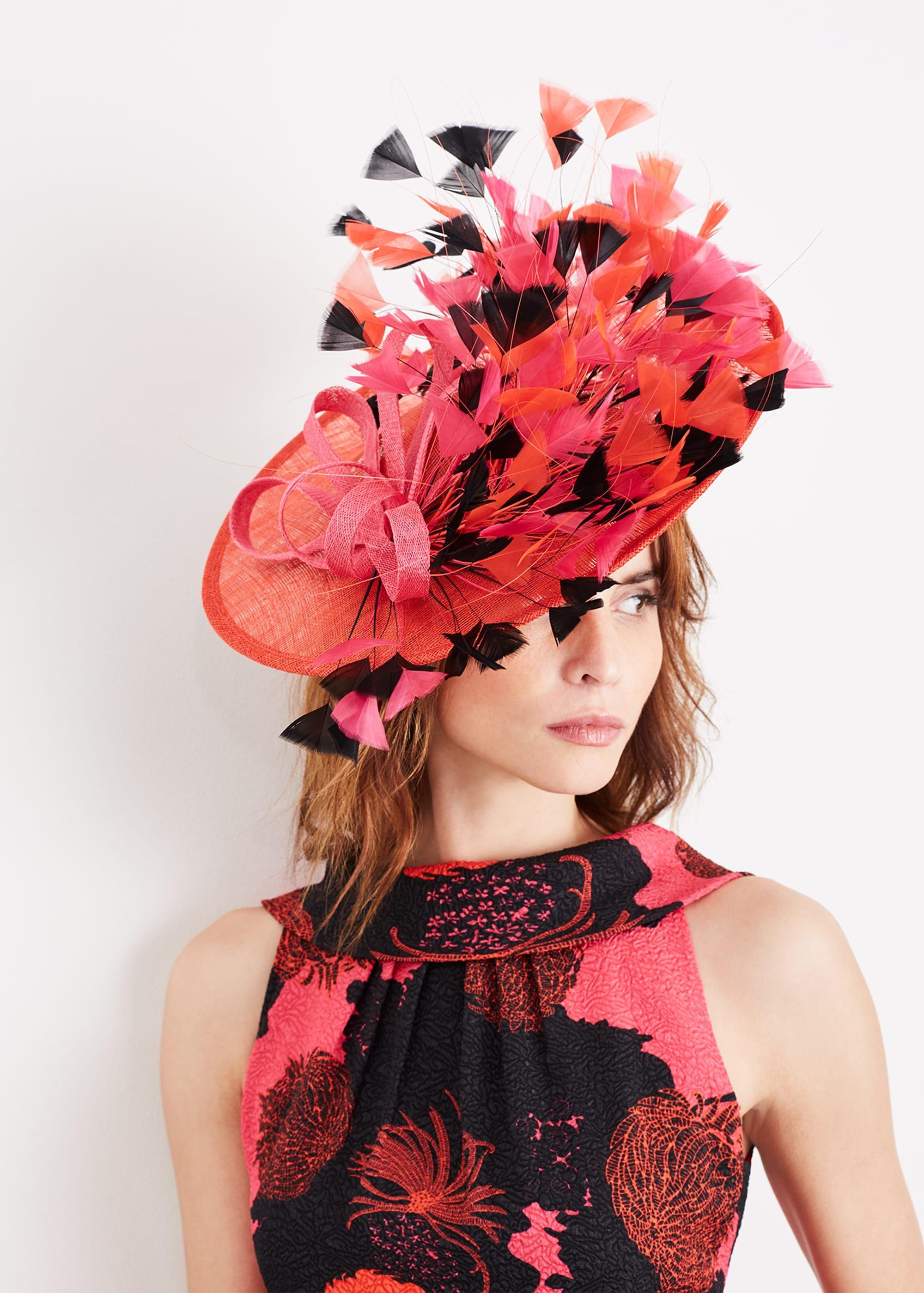 Feather Disc Fascinator