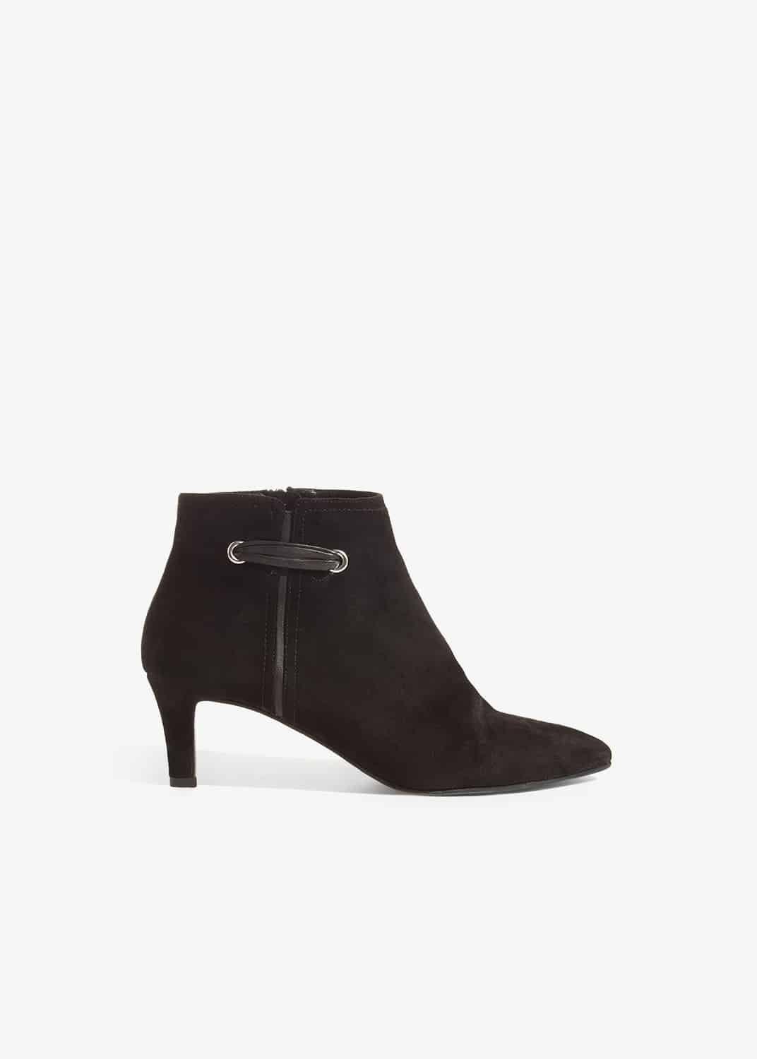 Jane Kitten Heel Ankle Boots