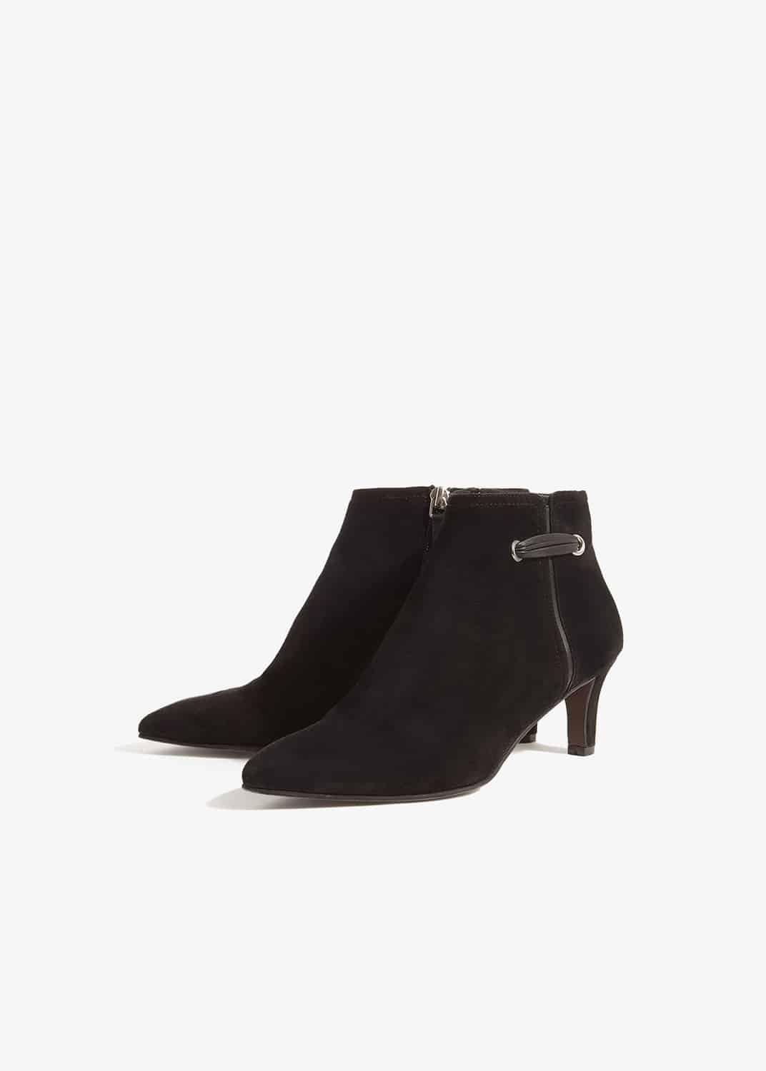 Jane Kitten Heel Ankle Boots