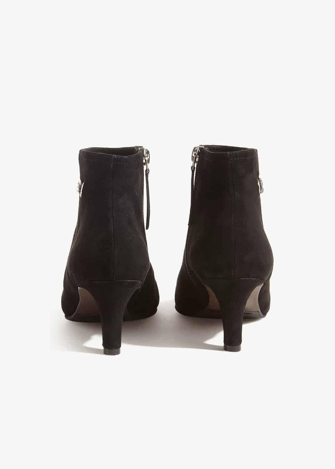 Jane Kitten Heel Ankle Boots