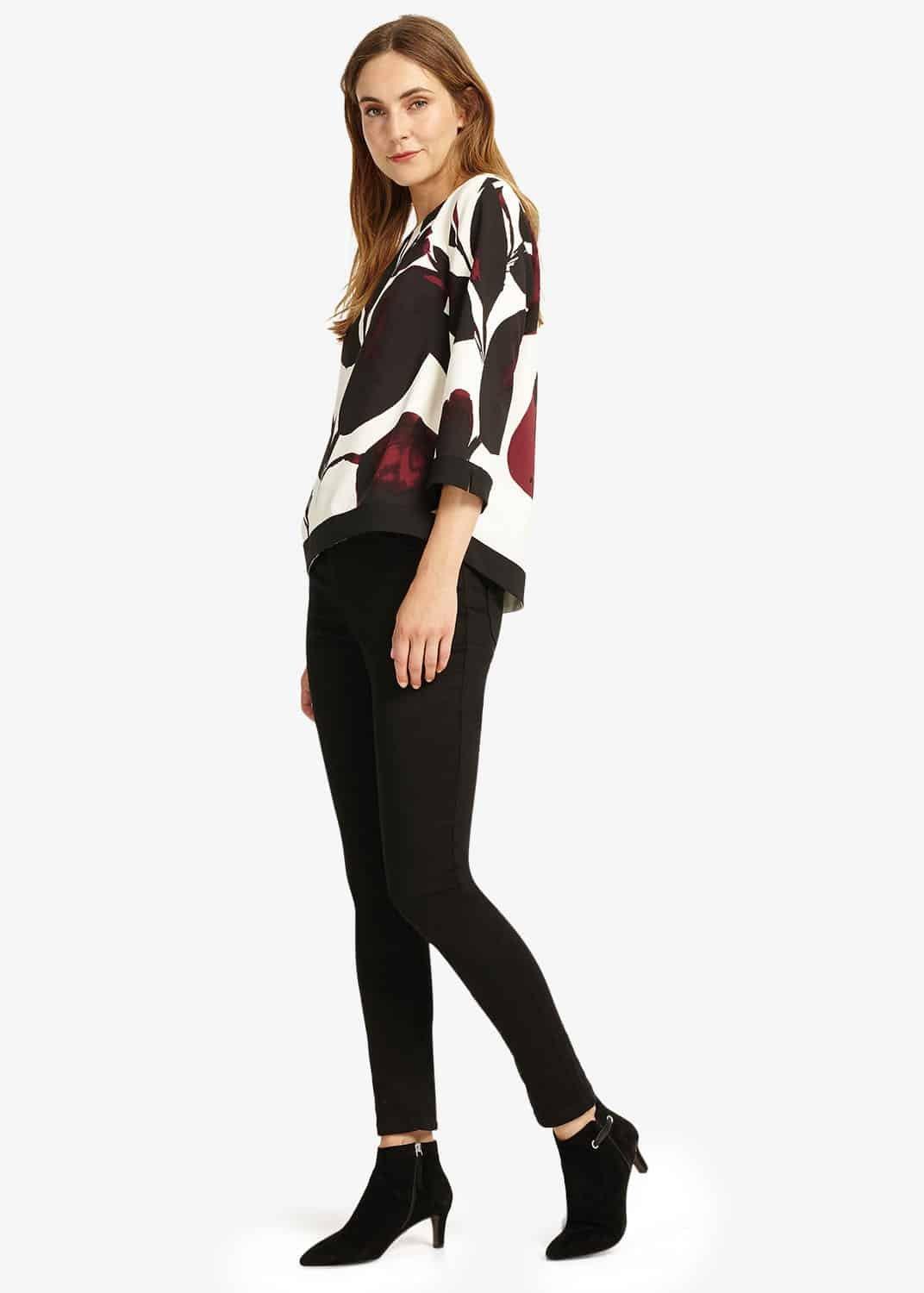 Jane Kitten Heel Ankle Boots