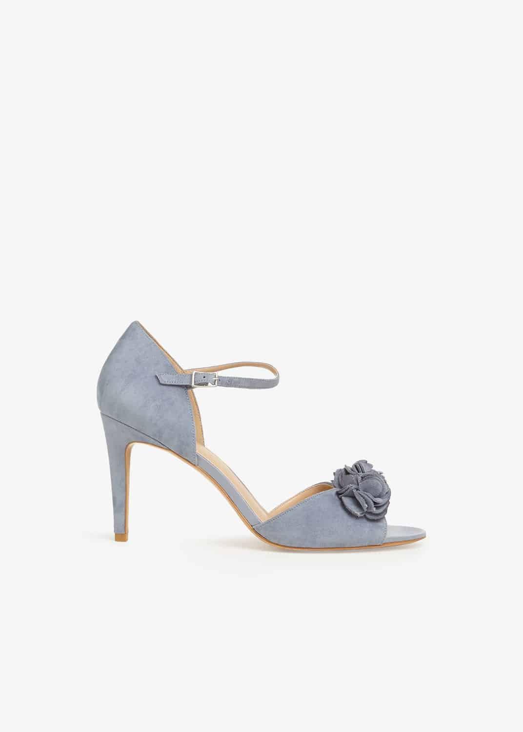 Ophelia Flower Trim Sandals