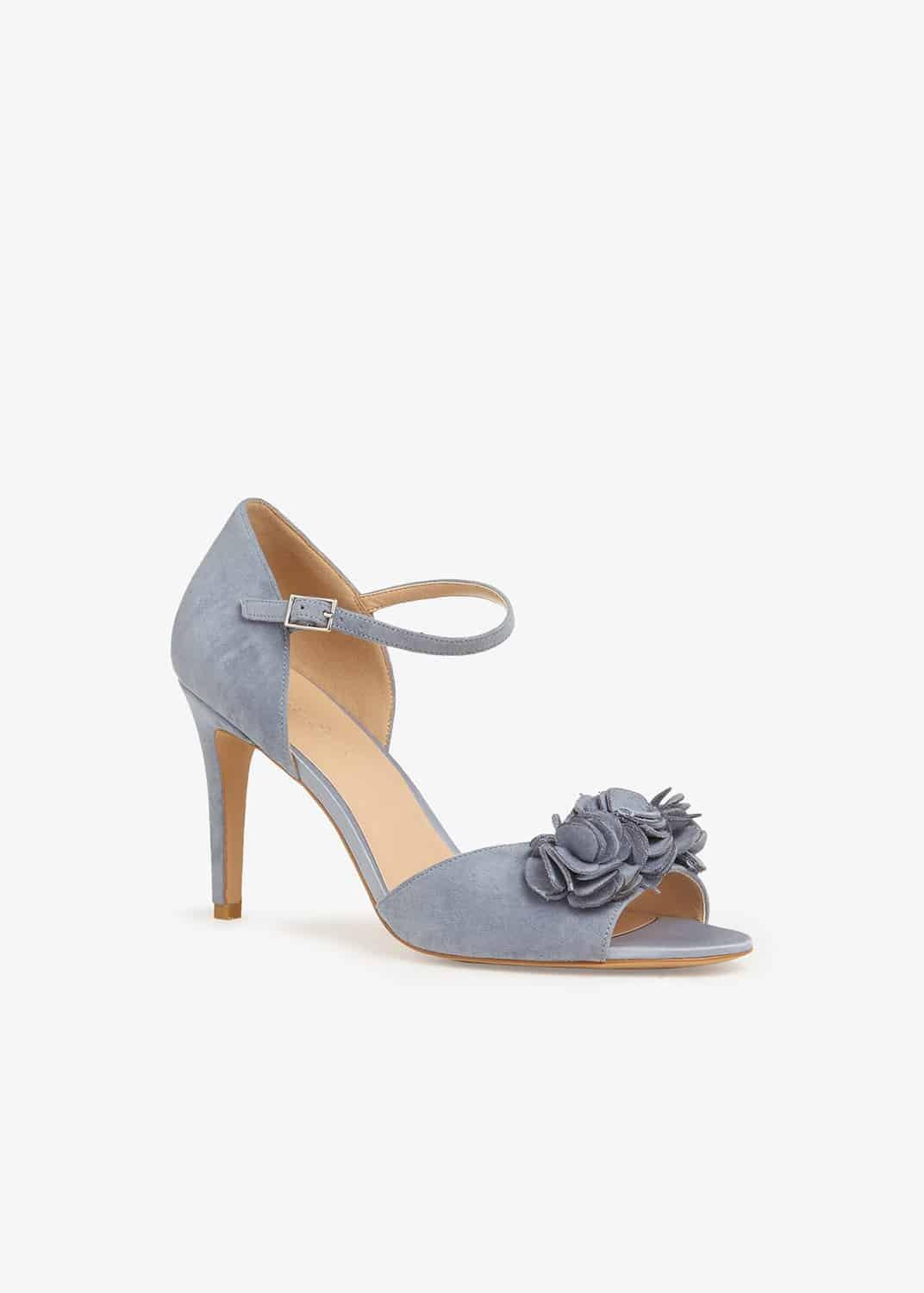 Ophelia Flower Trim Sandals