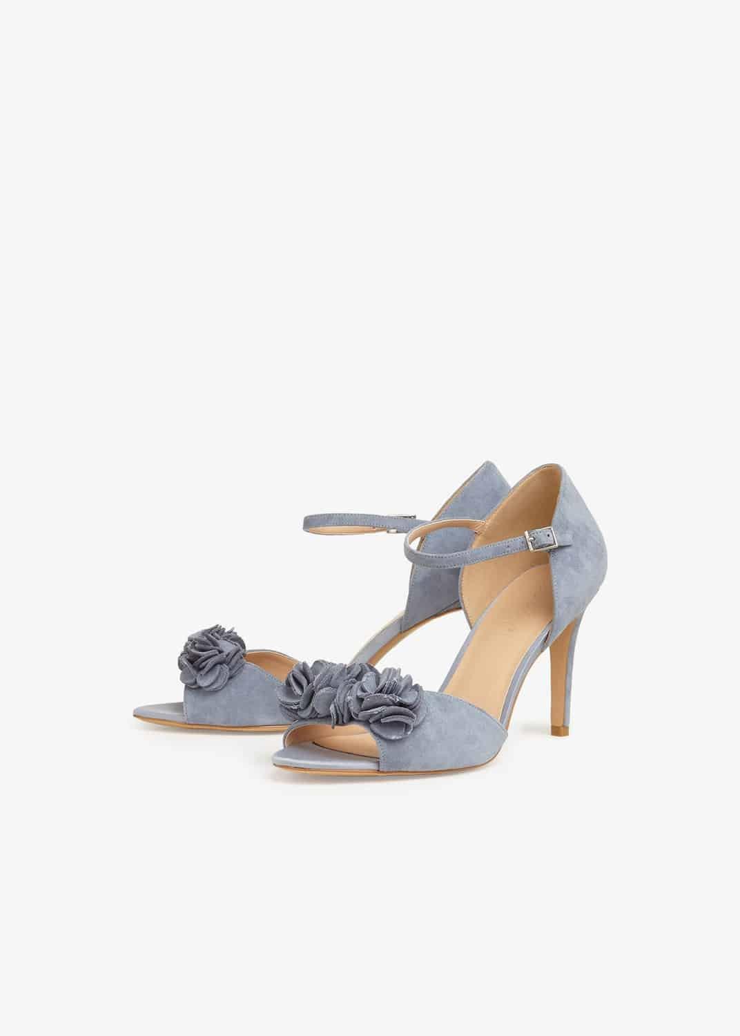 Ophelia Flower Trim Sandals