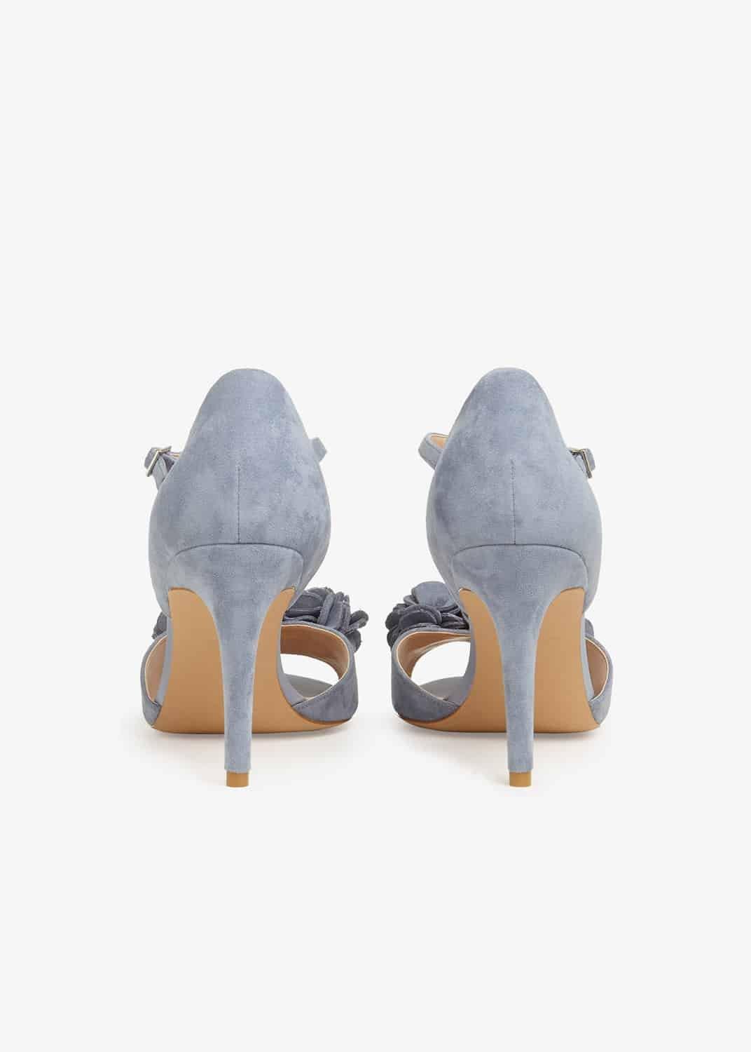 Ophelia Flower Trim Sandals