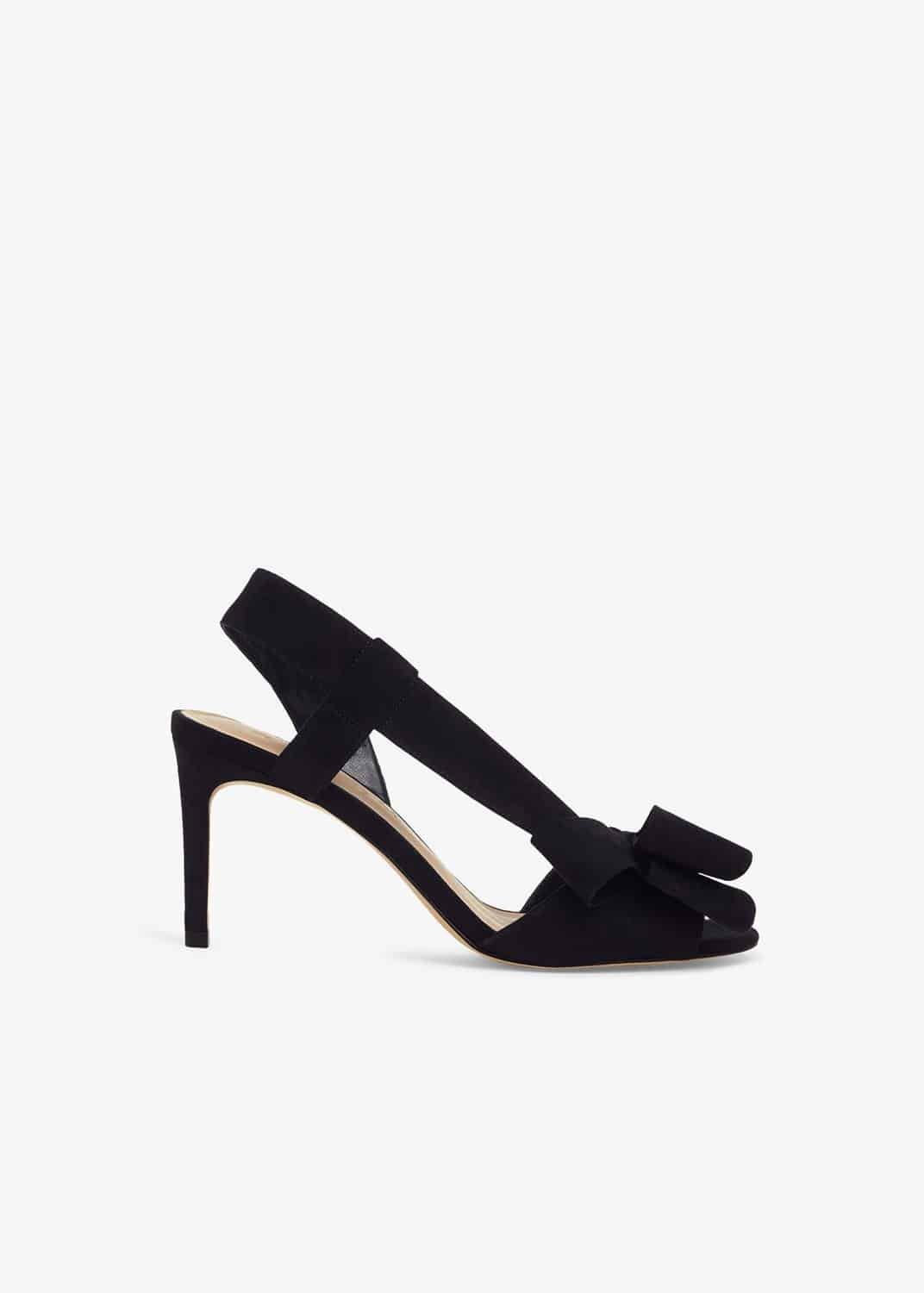 Allie Bow Asymmetric Sandals