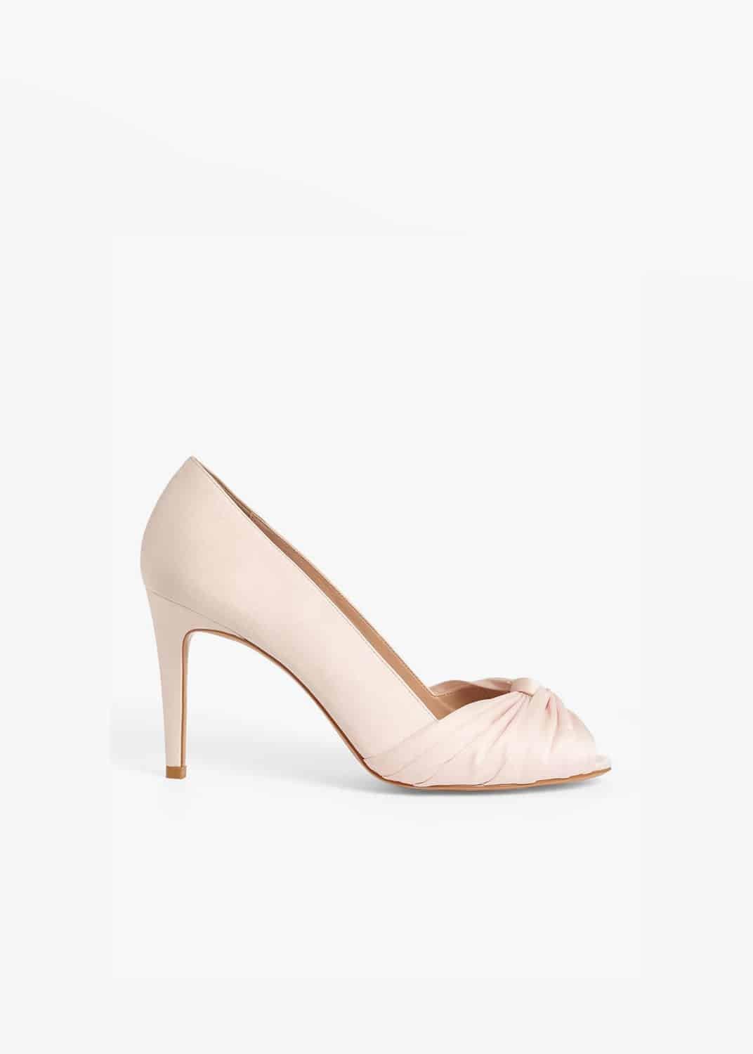 Minnie Knot Front Peep Toe Shoes