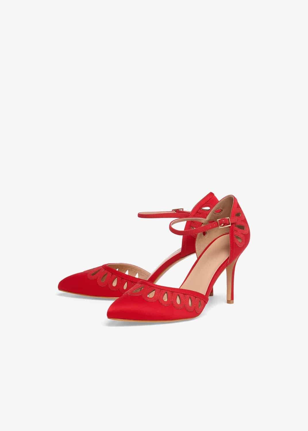 Gracie Laser Cut Court Shoes