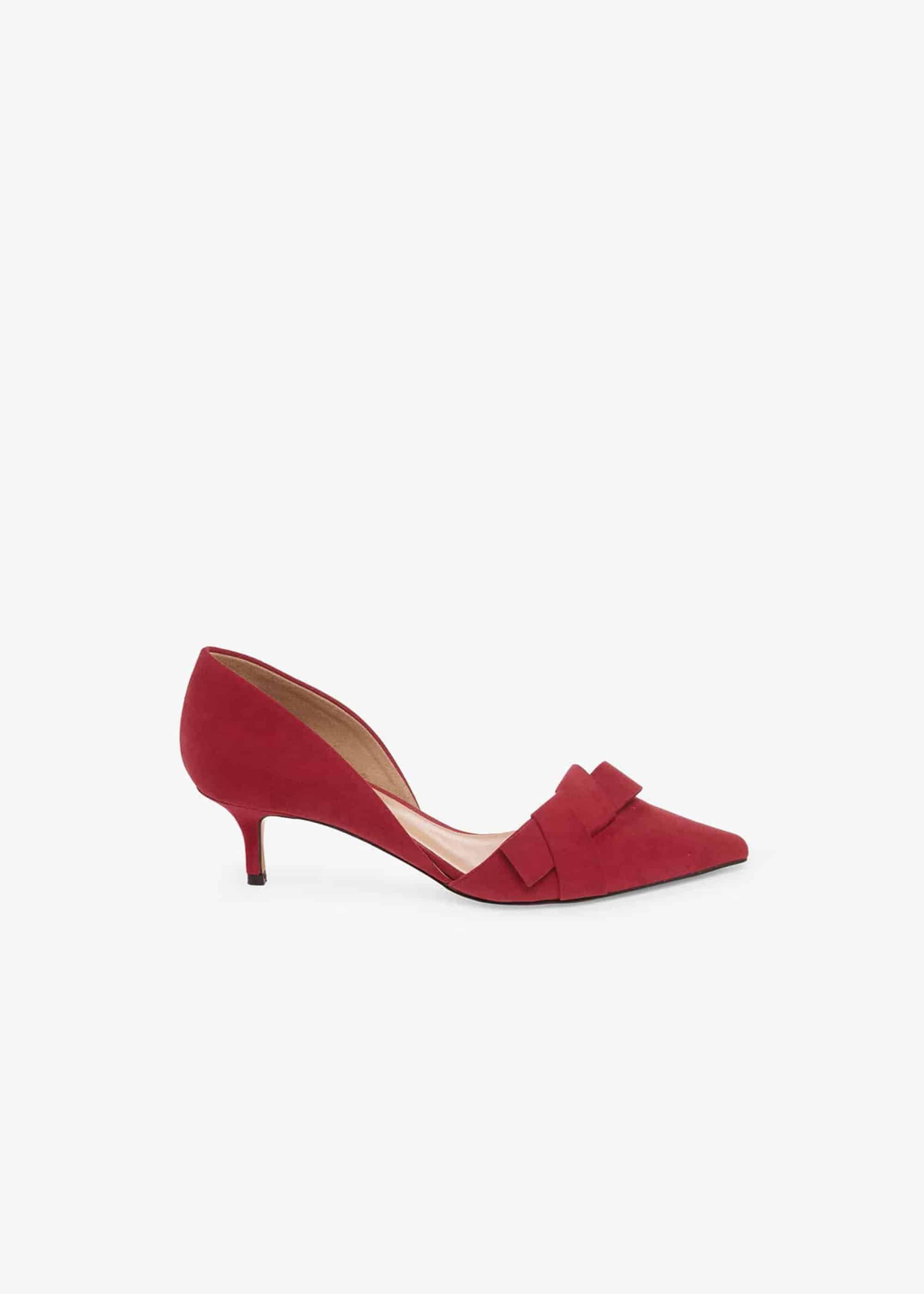 Maddy Two Part Kitten Heel Court Shoe