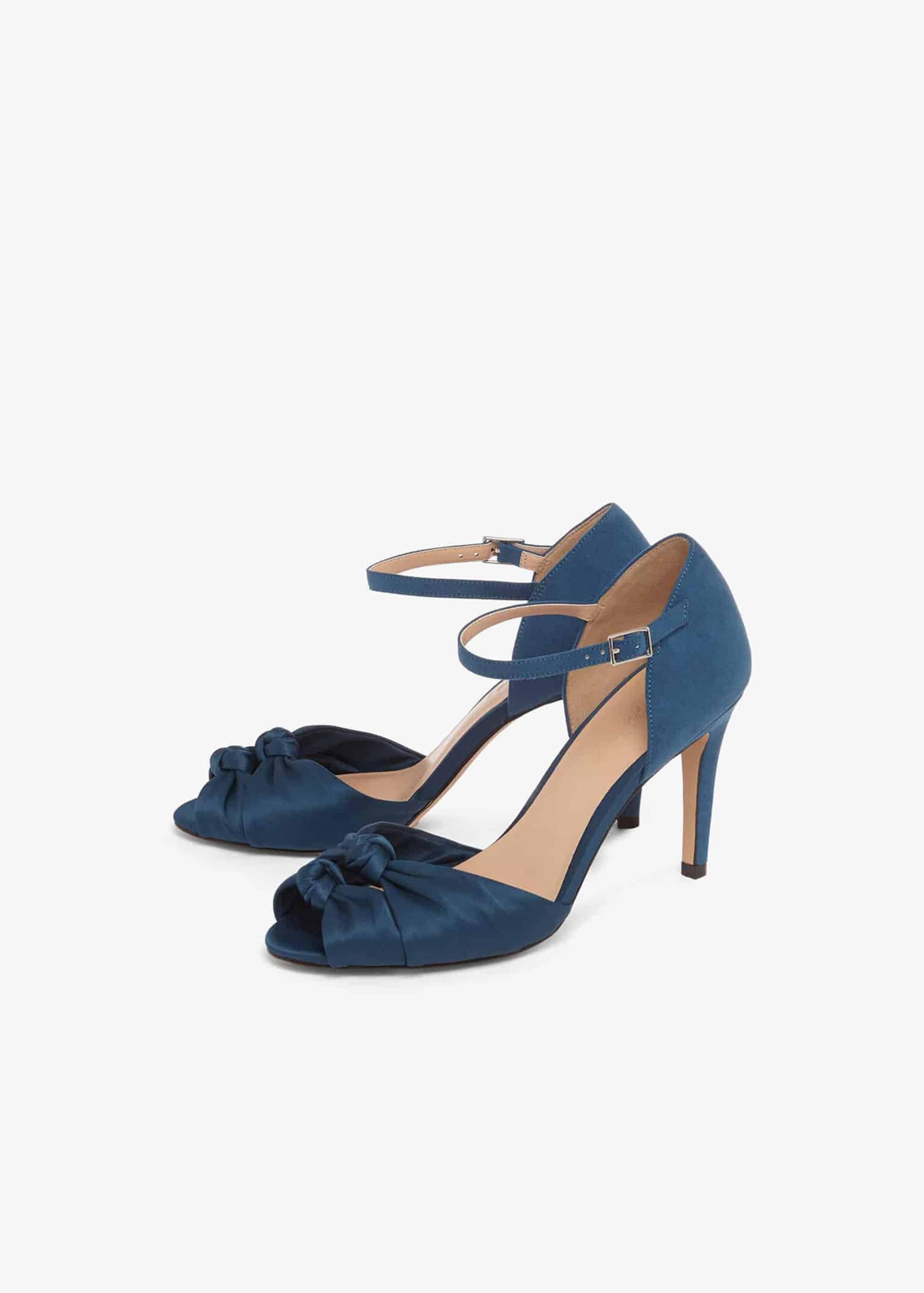 Bonnie Knot Peep Toe Sandals