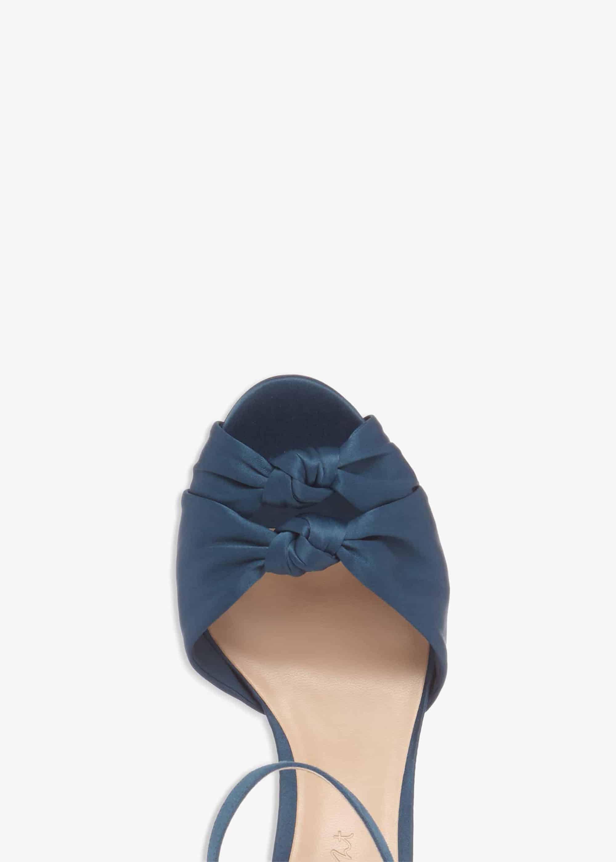 Bonnie Knot Peep Toe Sandals