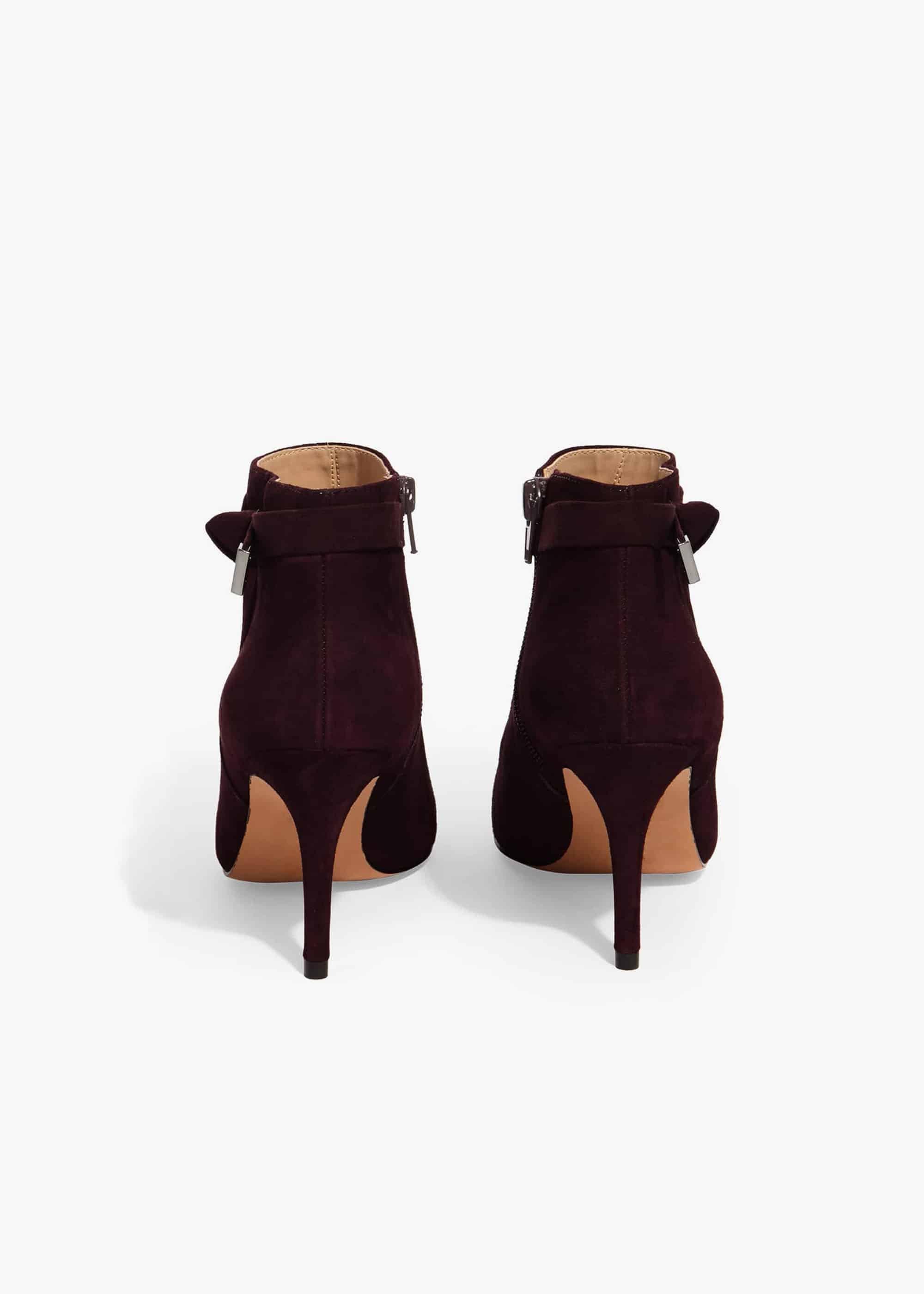 Stephanie Leather Tie Side Boots