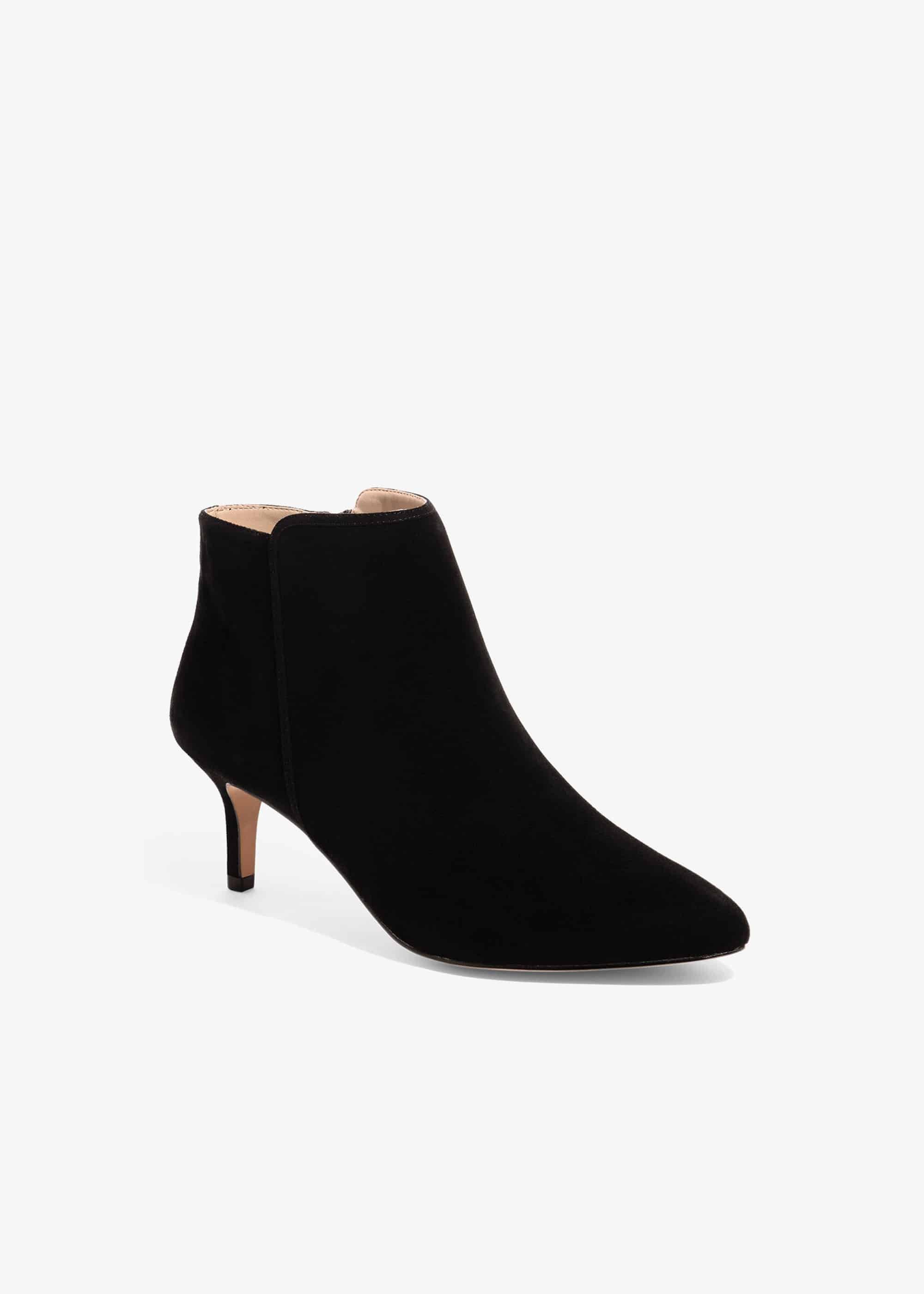 Tasmin Pointed Kitten Heel Boots