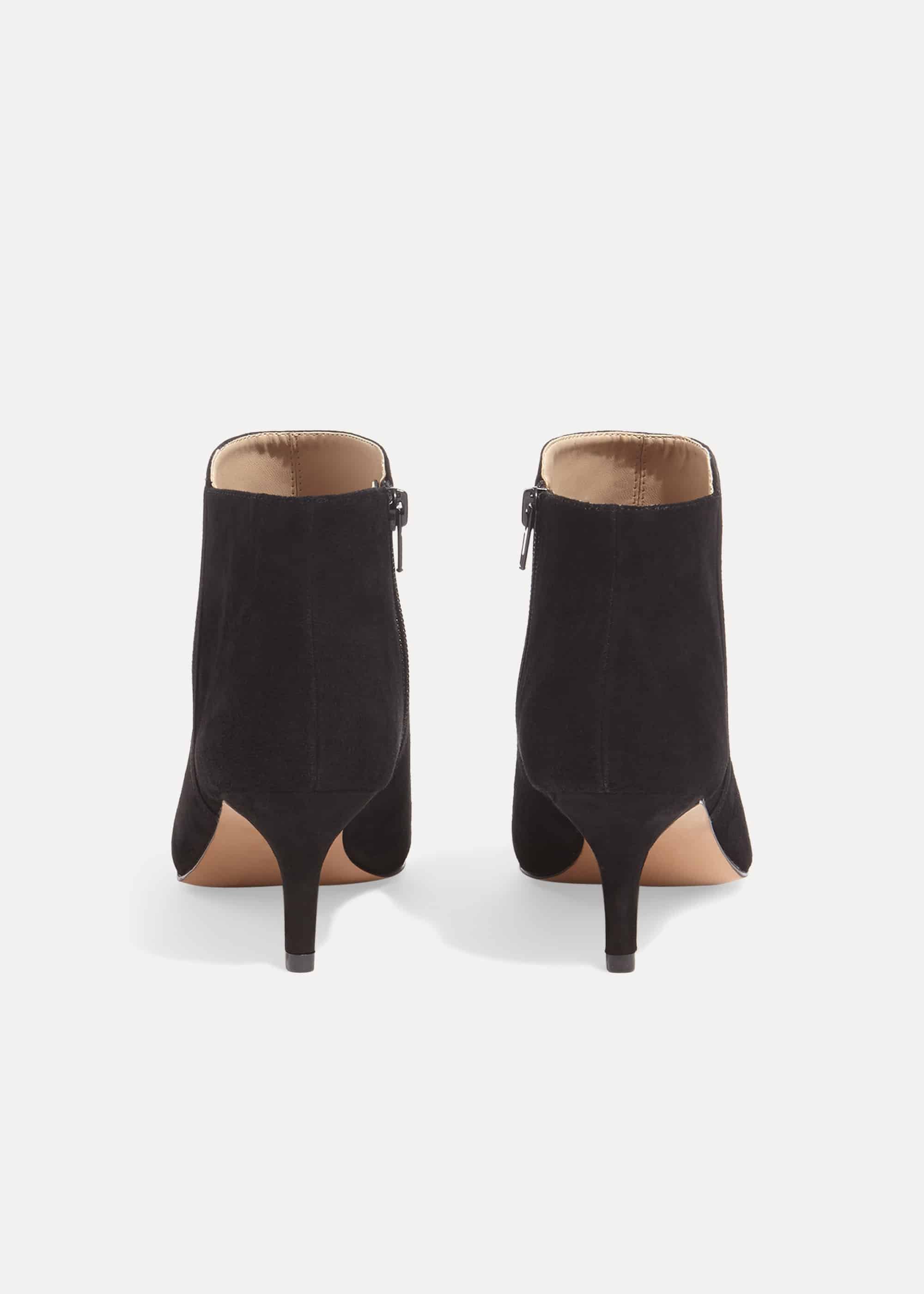 Tasmin Pointed Kitten Heel Boots