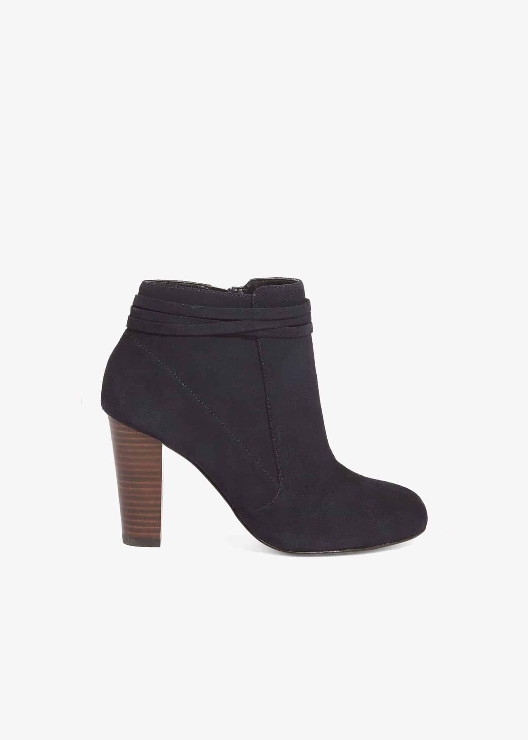 Tegan Leather Wrap Top Boots
