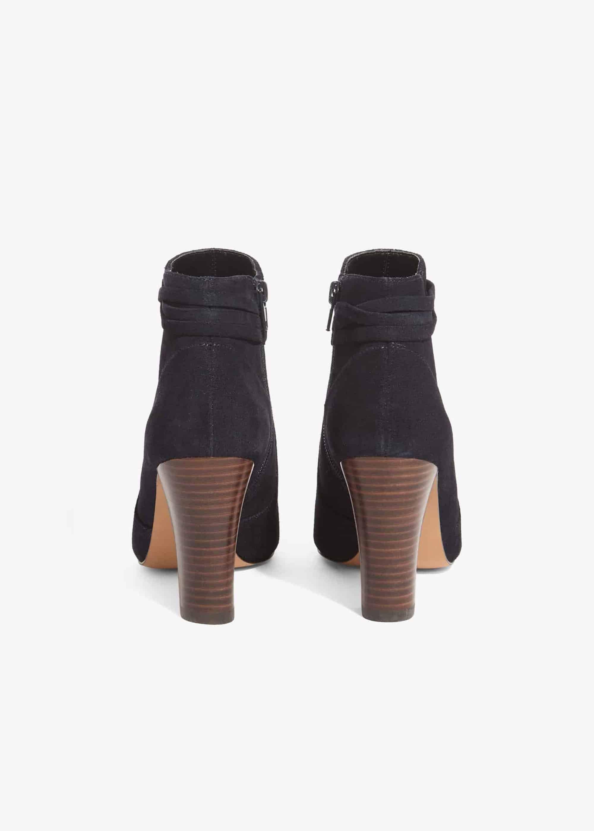 Tegan Leather Wrap Top Boots