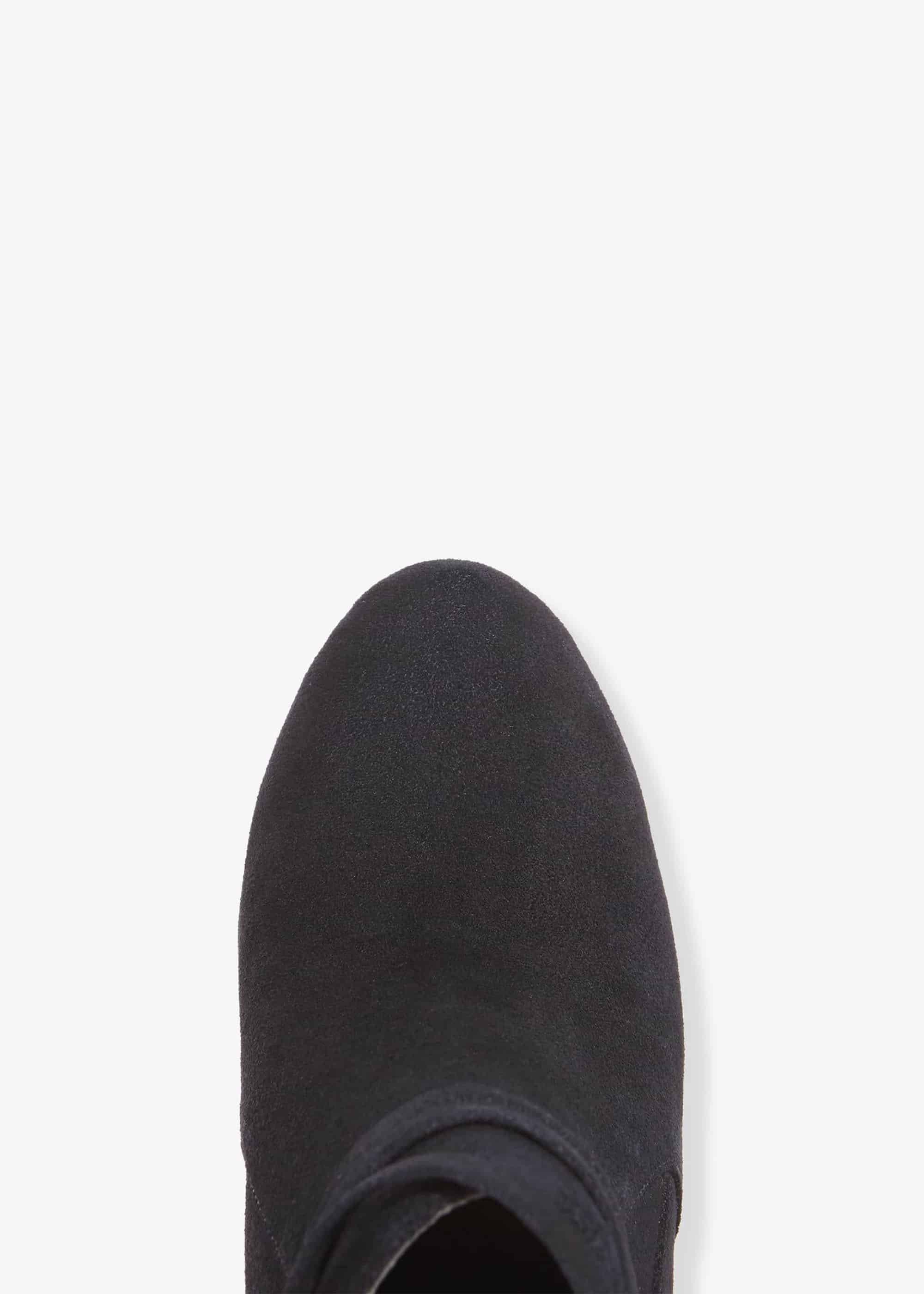 Tegan Leather Wrap Top Boots