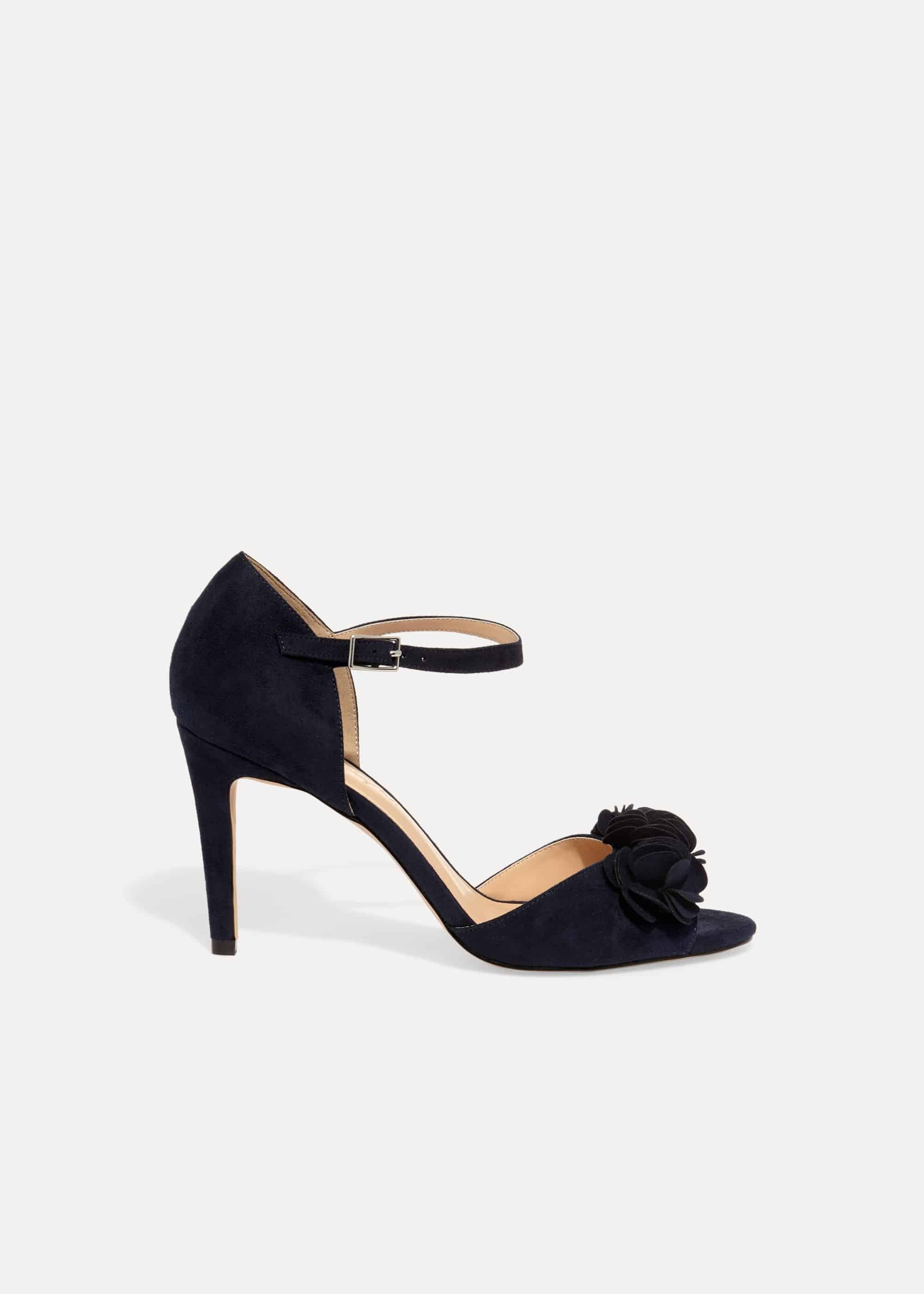 Ophelia Flower Trim Sandals