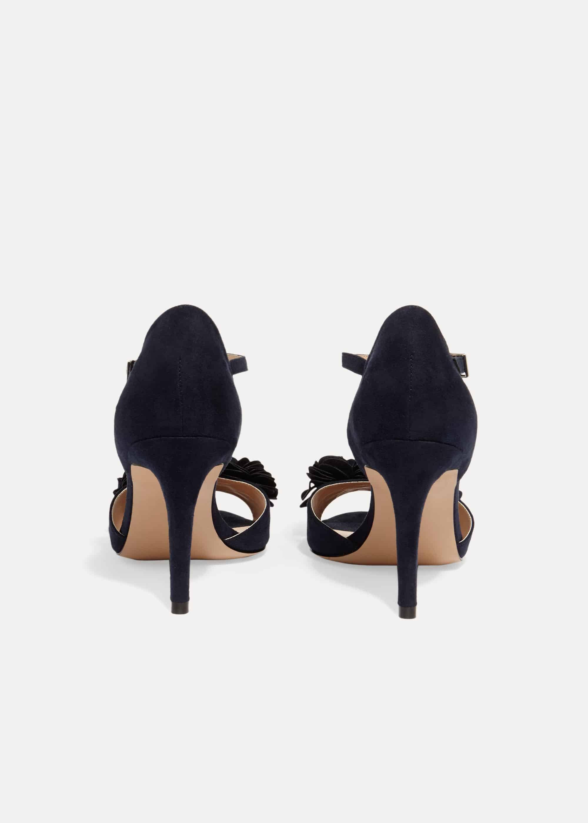 Ophelia Flower Trim Sandals