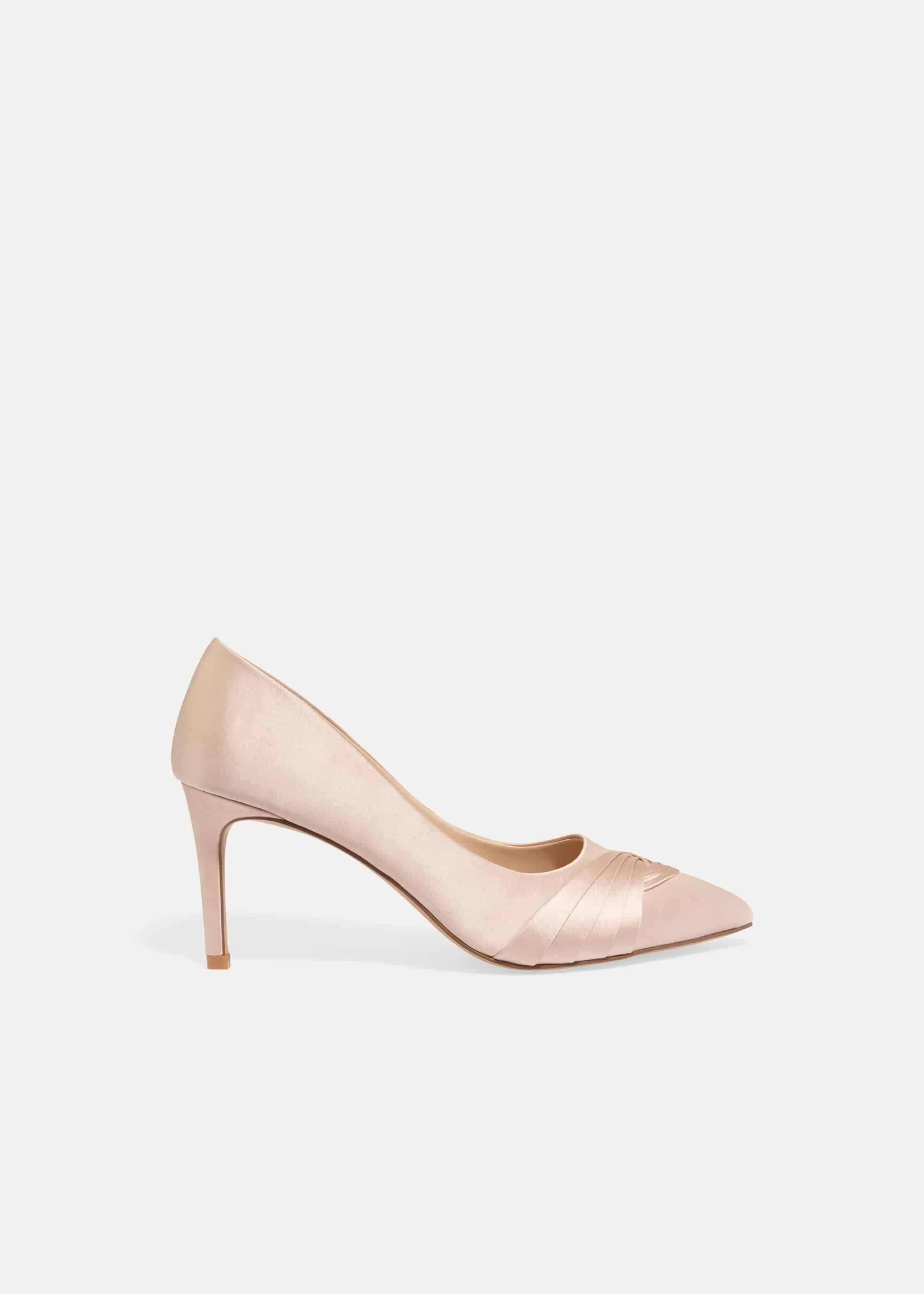Rosie Satin Court Shoes