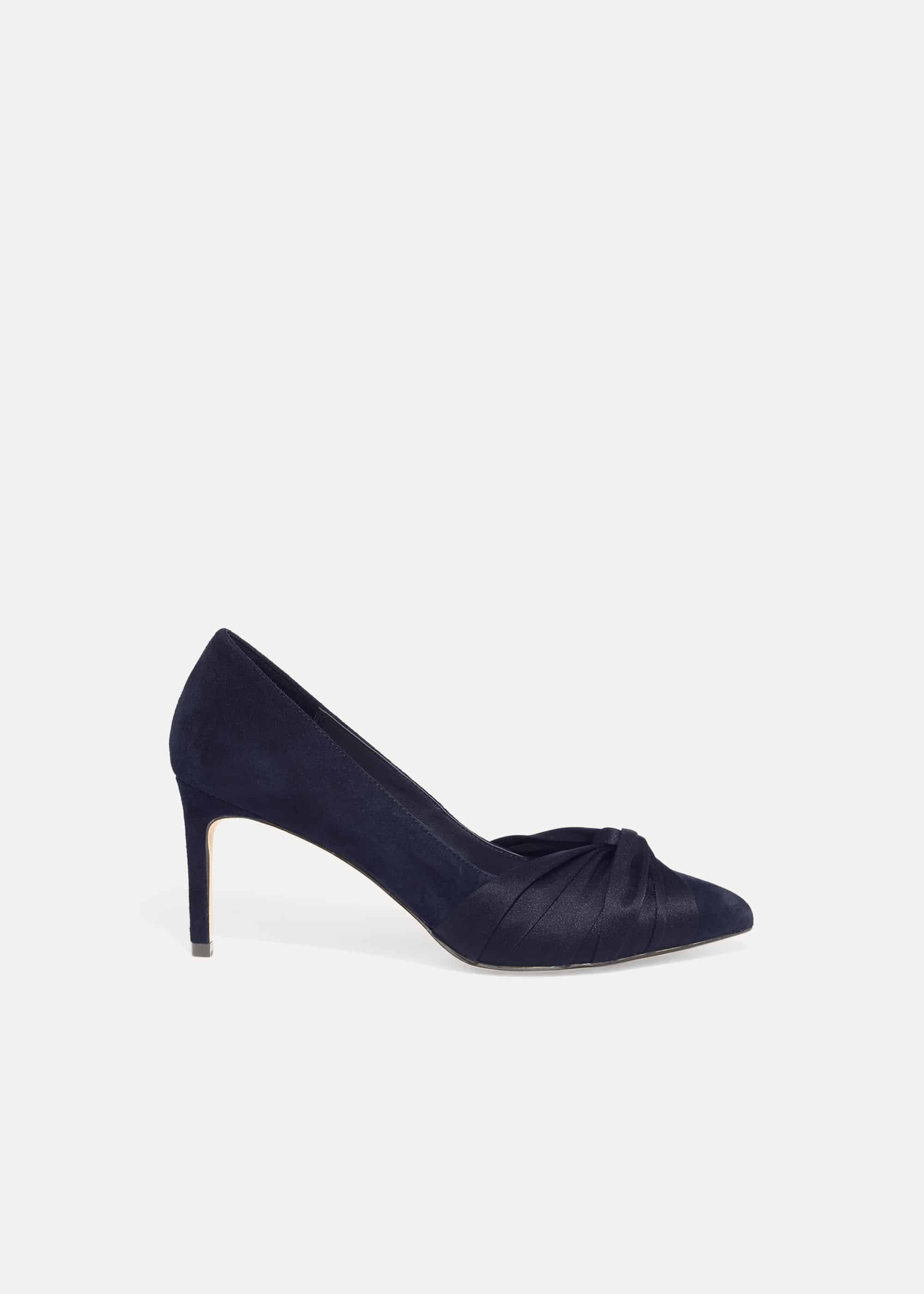Kendal Knot Front Pointed Court Shoes