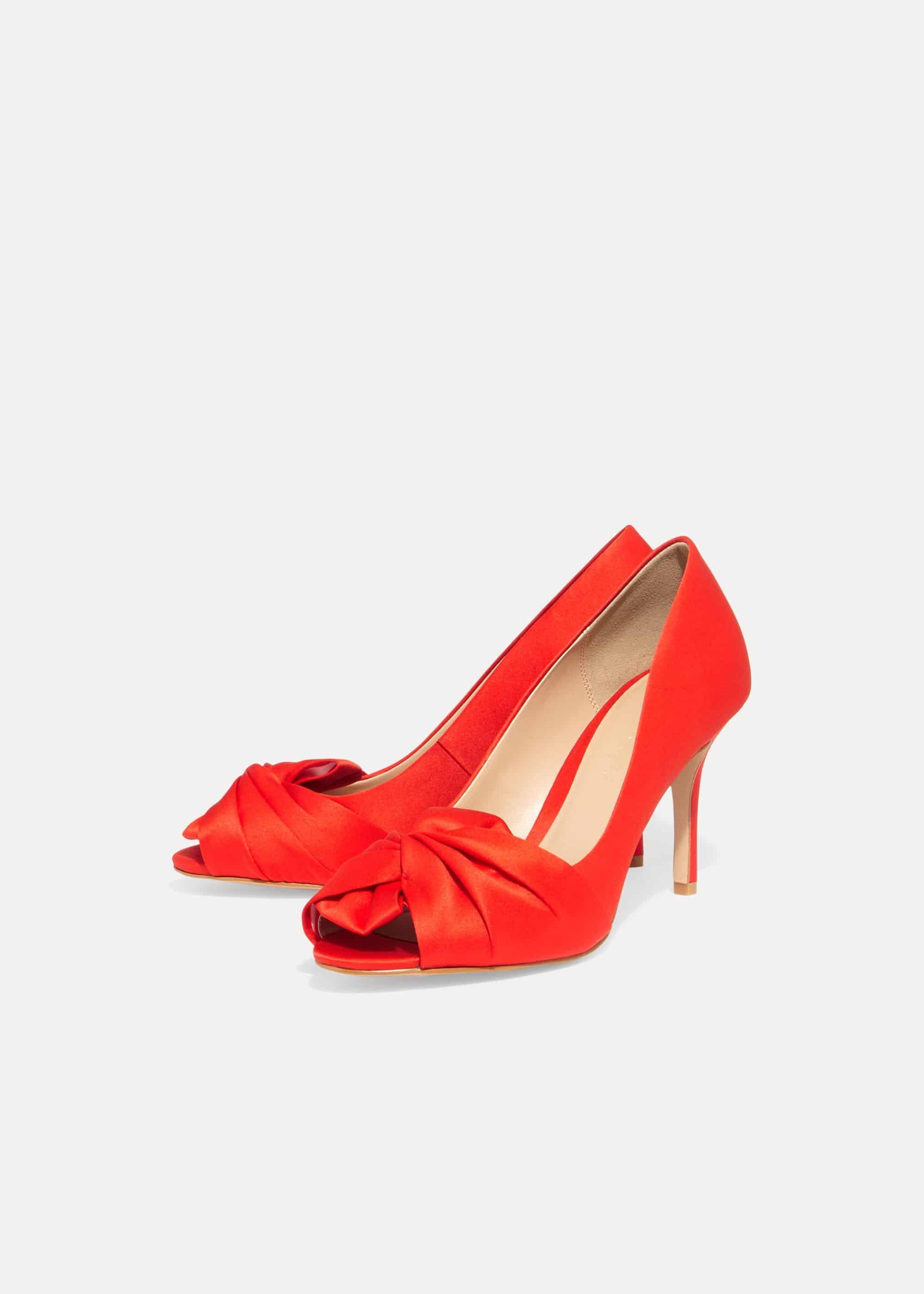 Alice Bow Peep Toe Shoes