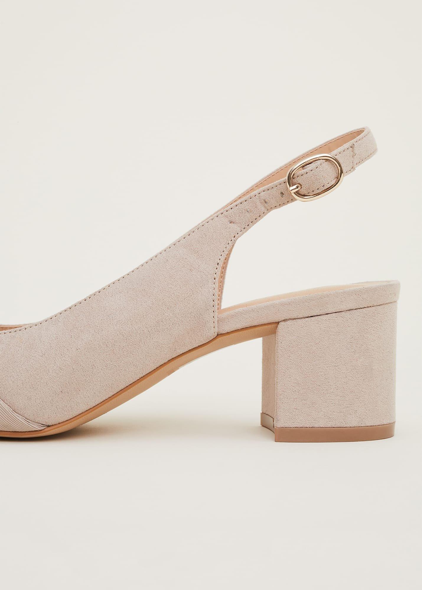 Giselle Block Heel Court Shoes