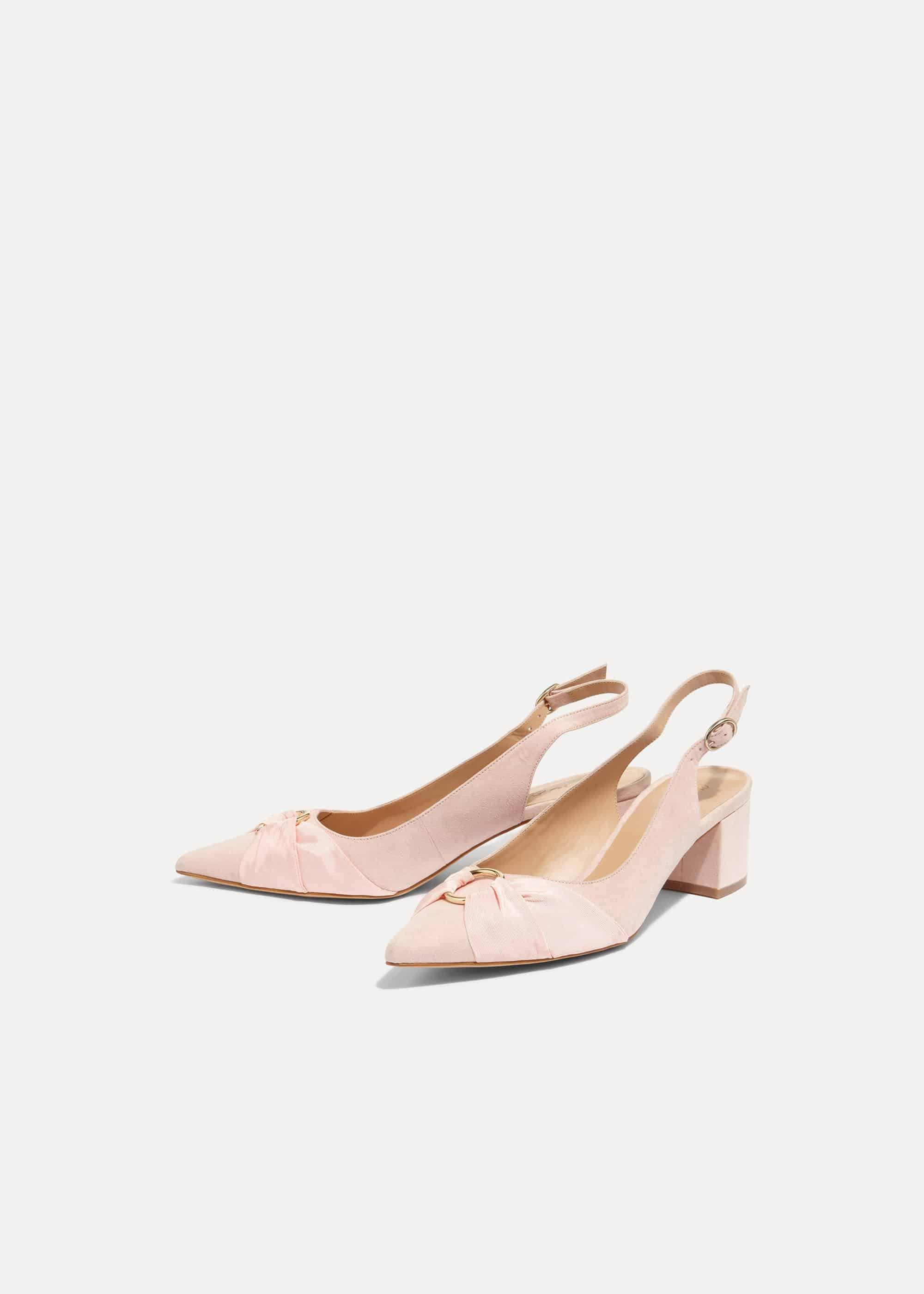 Giselle Block Heel Court Shoes