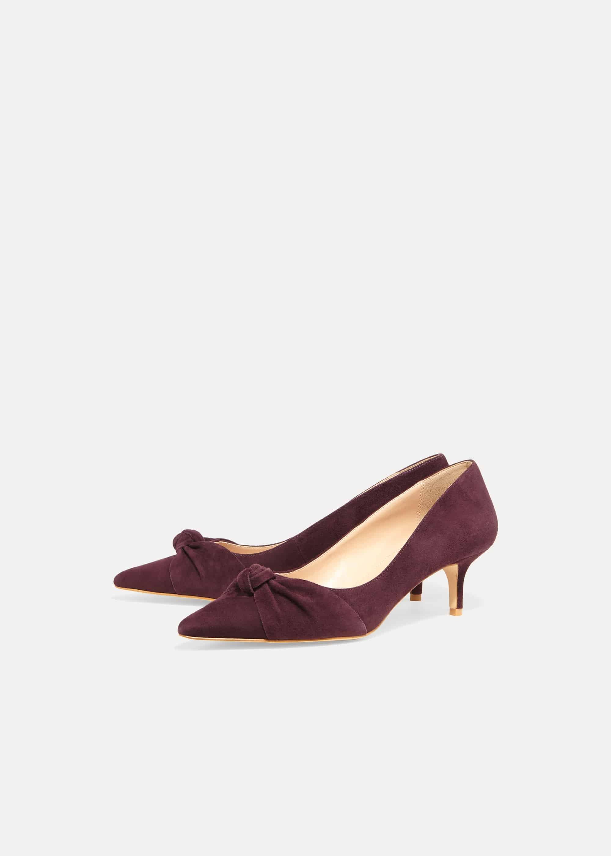 Carrie Kitten Heel Court Shoe