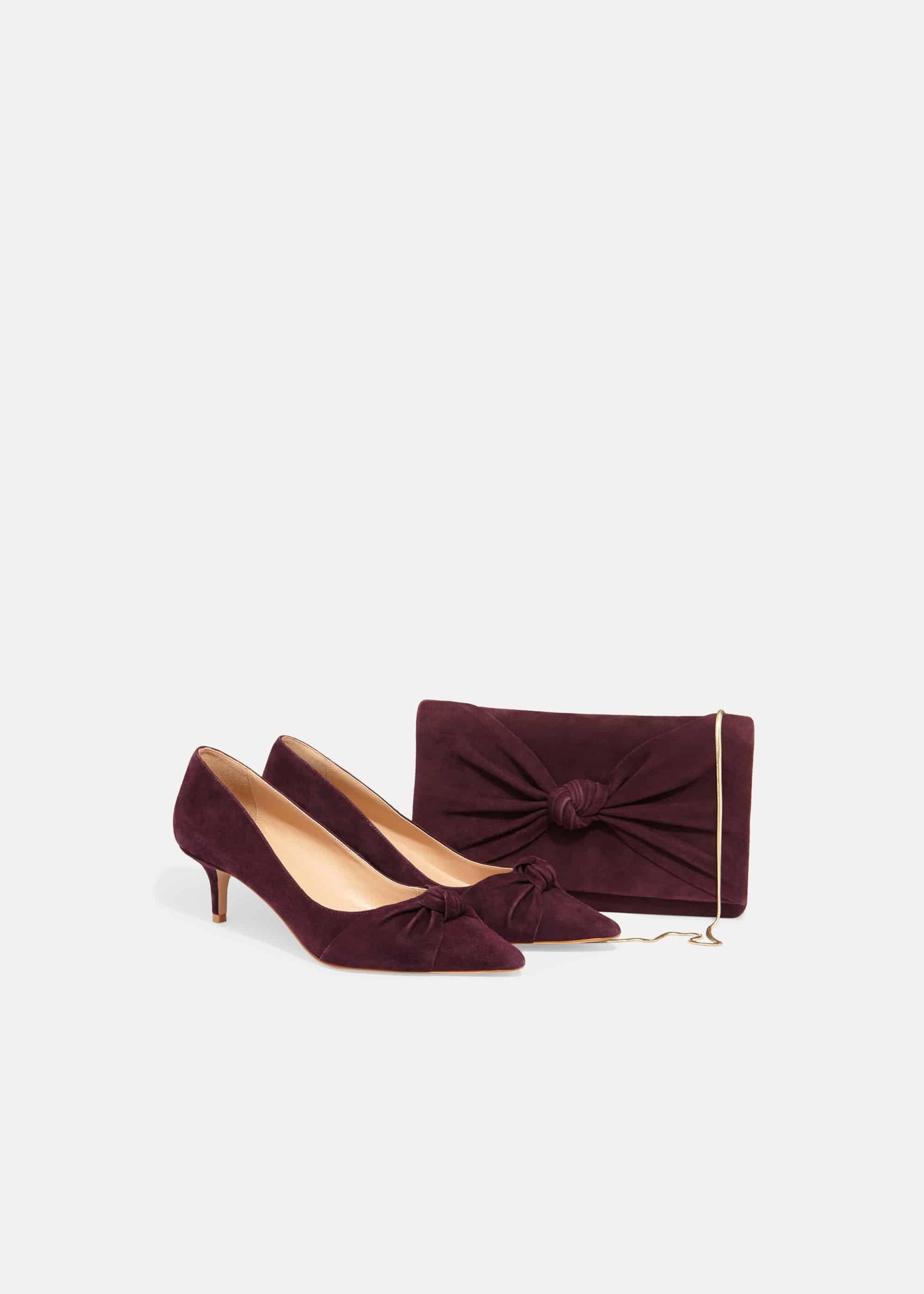 Carrie Kitten Heel Court Shoe