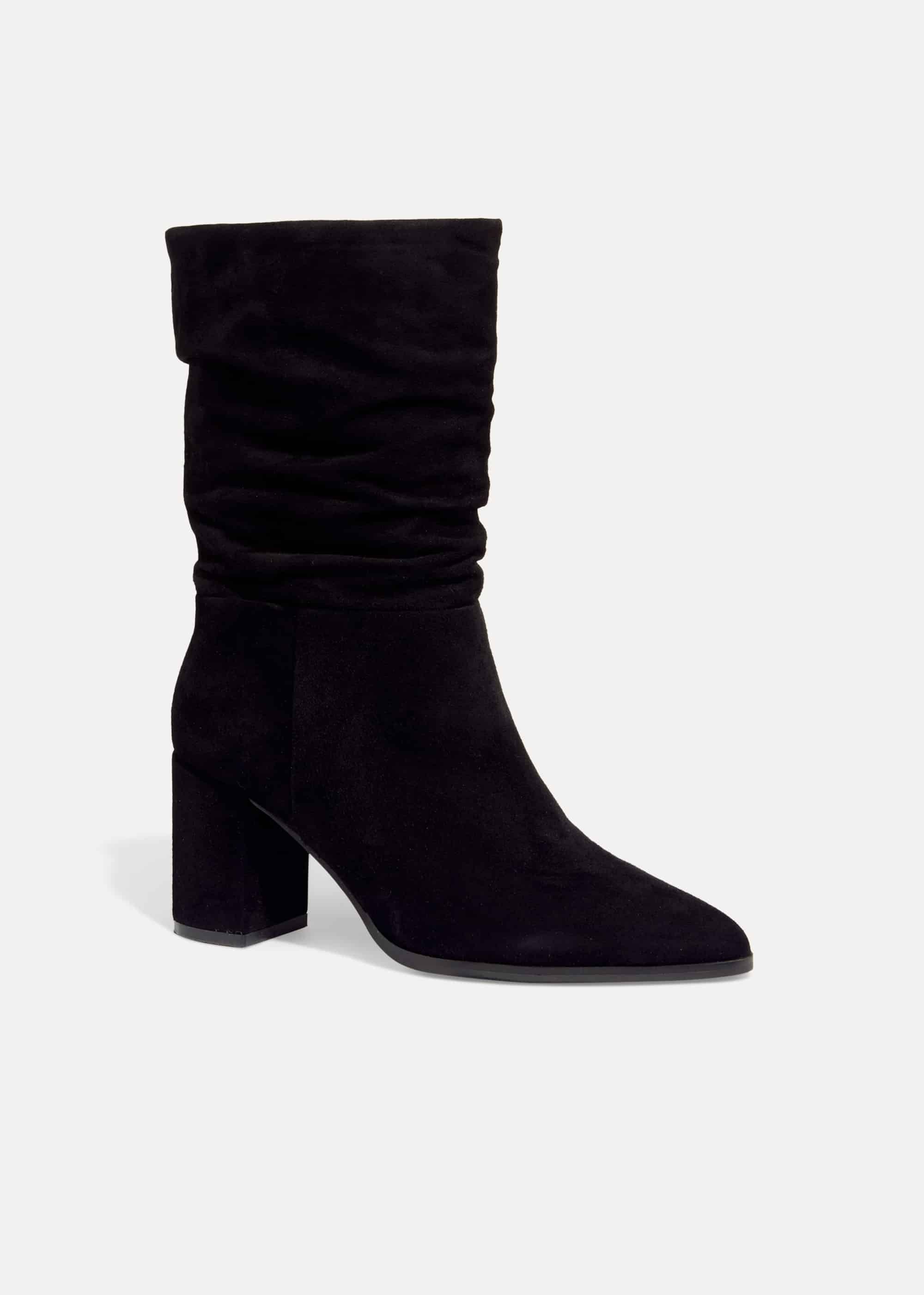 Sacha Suede Slouch Boot
