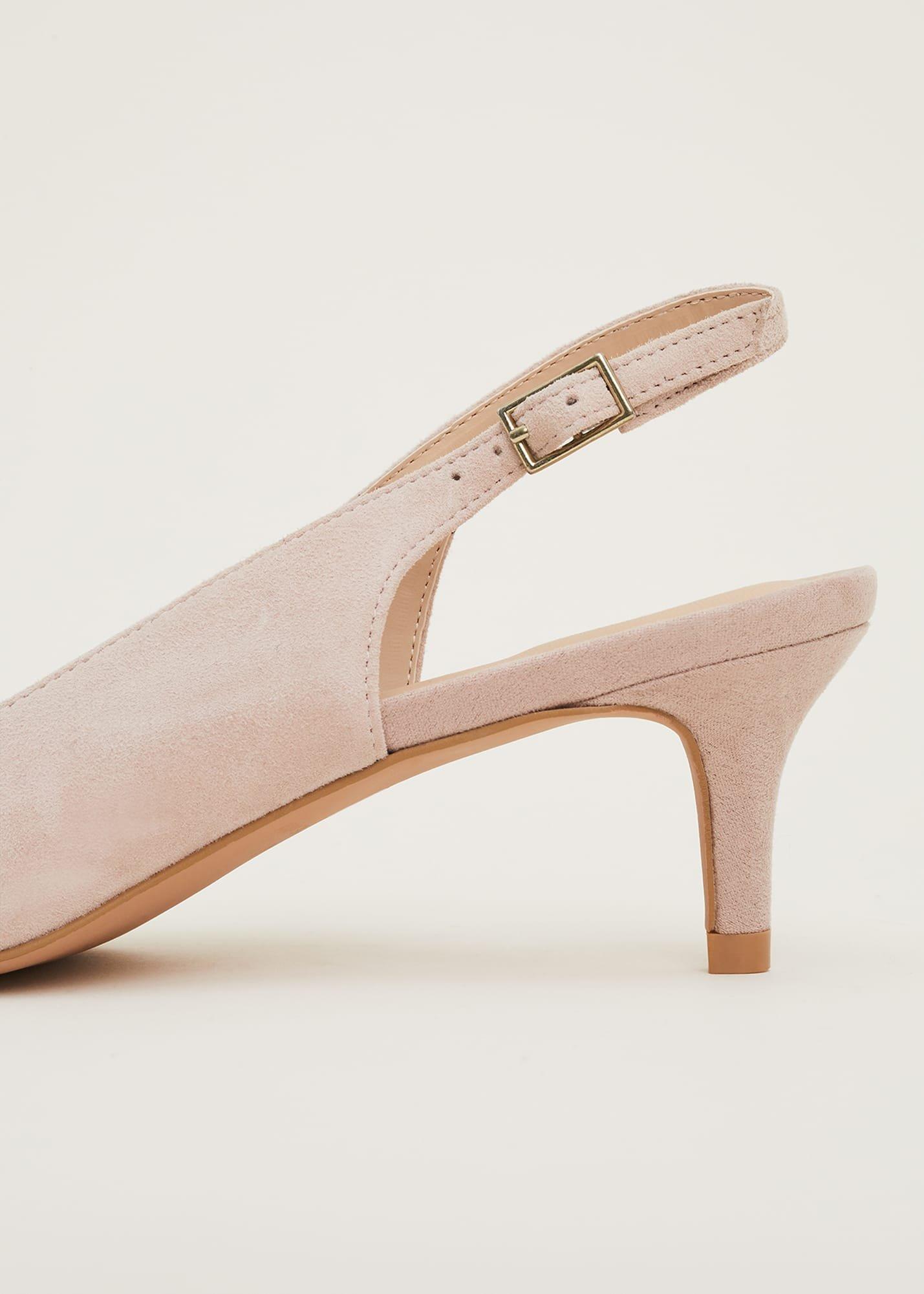 Ramona Ring Bow Kitten Heel