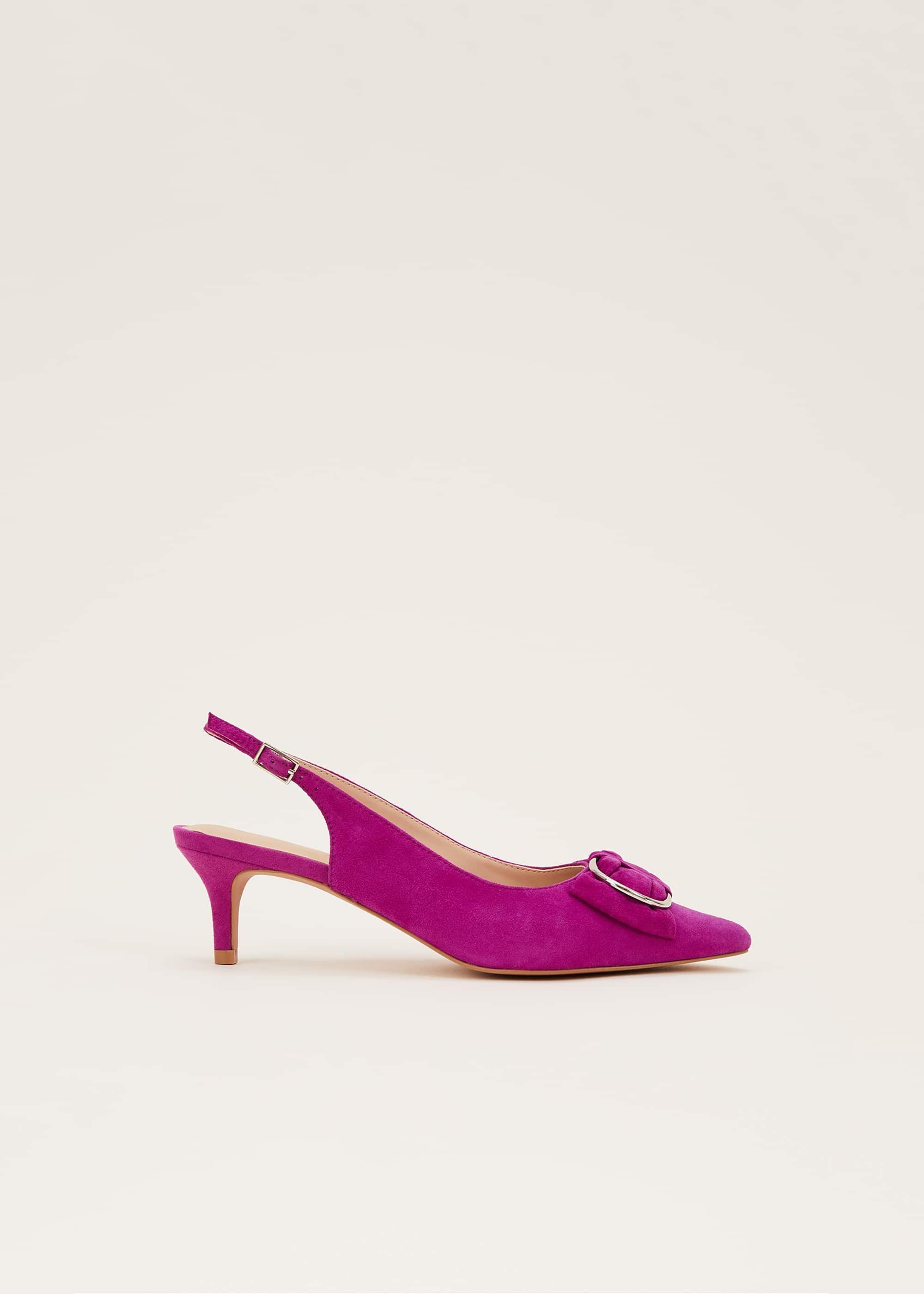 Ramona Ring Bow Kitten Heel