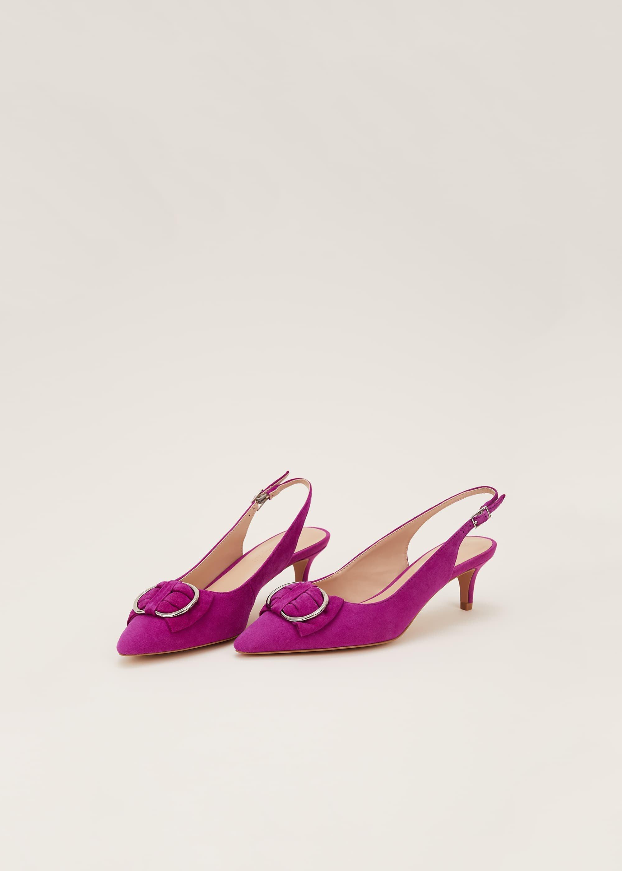 Ramona Ring Bow Kitten Heel