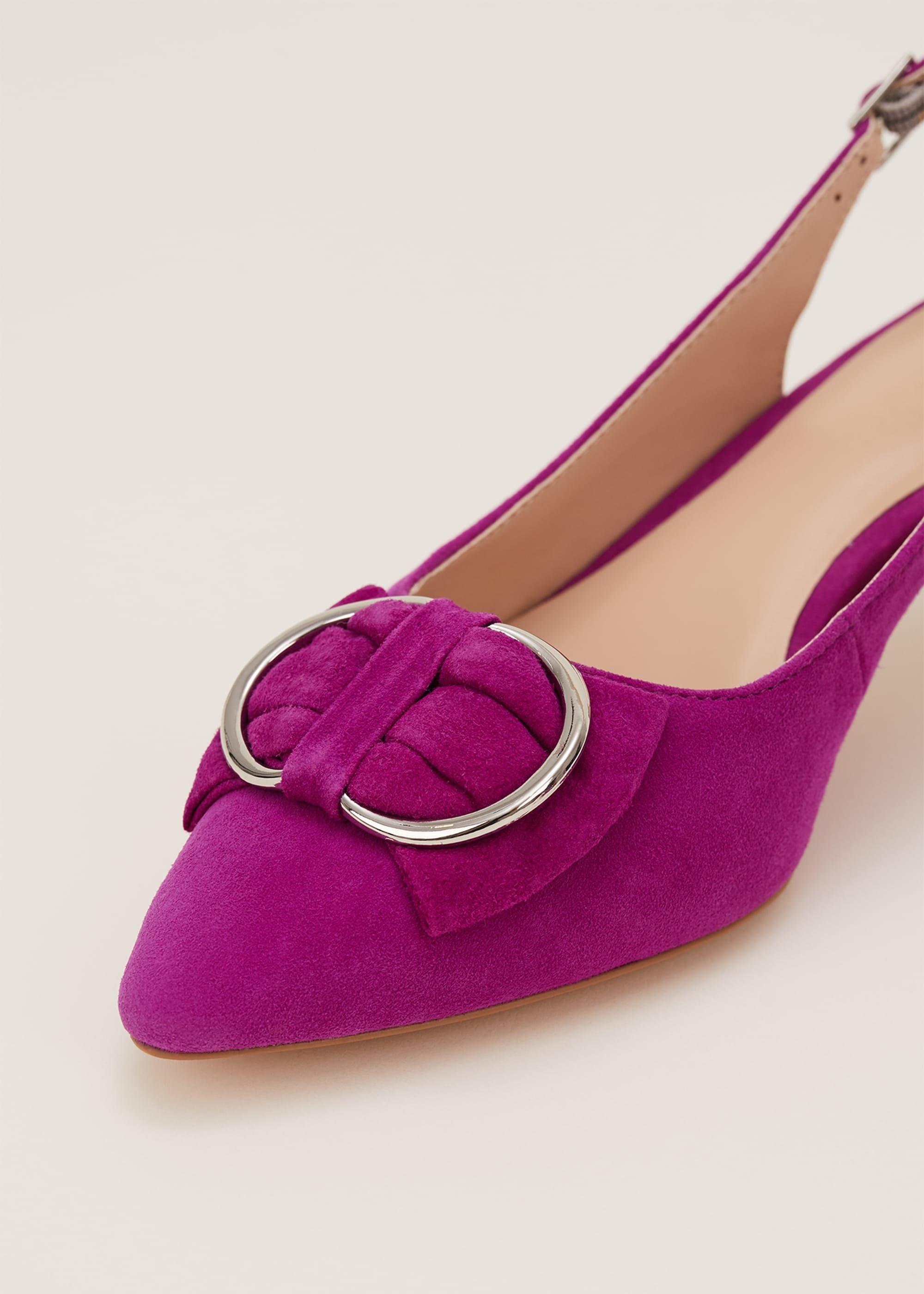 Ramona Ring Bow Kitten Heel
