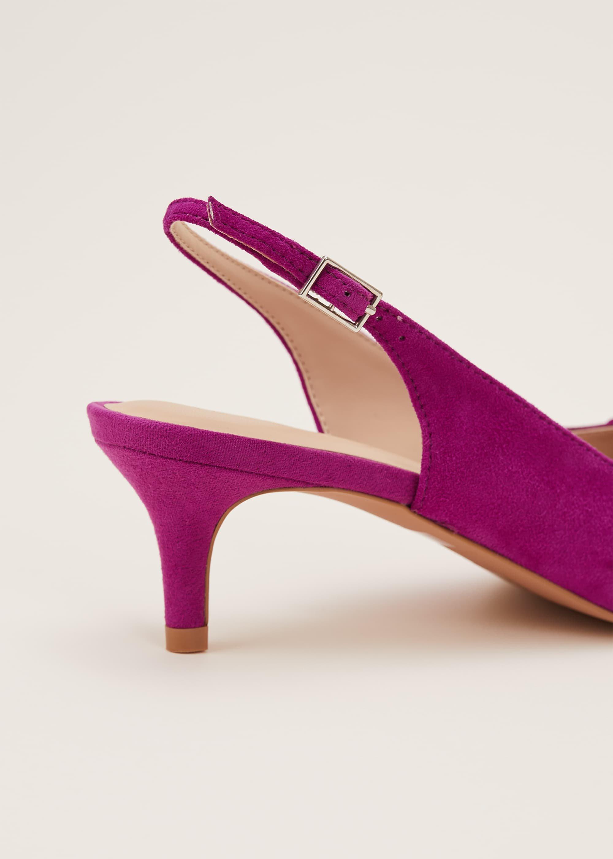 Ramona Ring Bow Kitten Heel