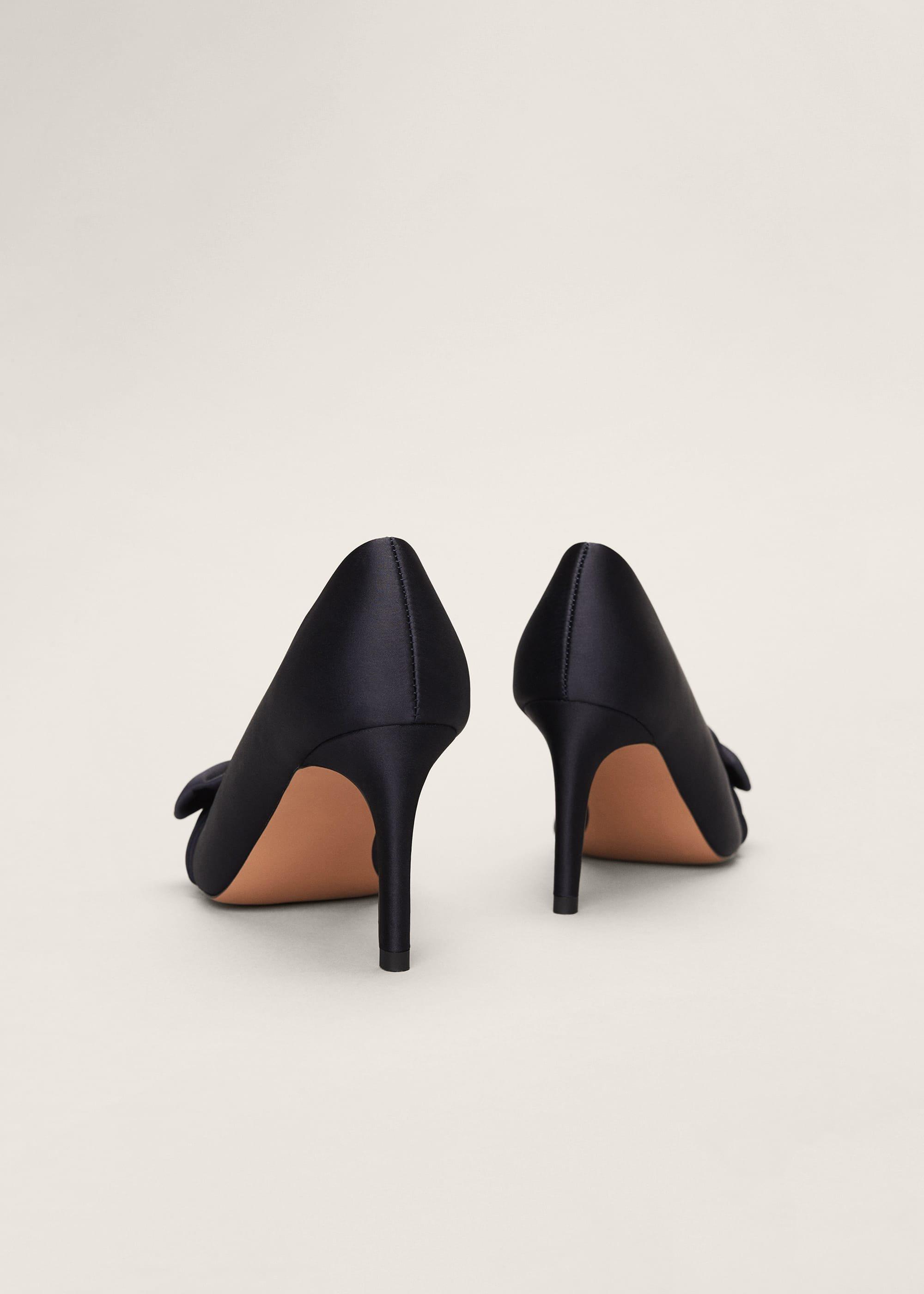 Meaghan Satin Bow Peep Toe
