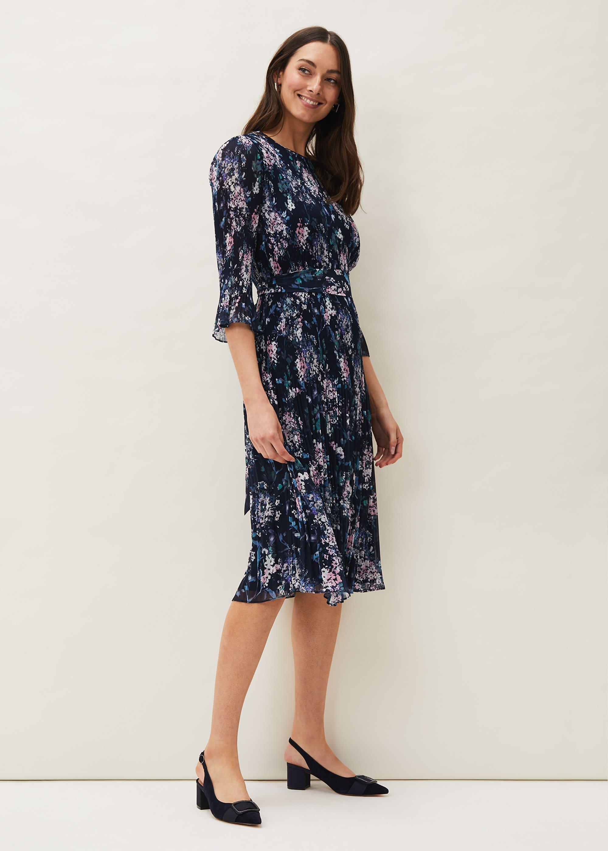 Gilly Block Heel Court Shoe